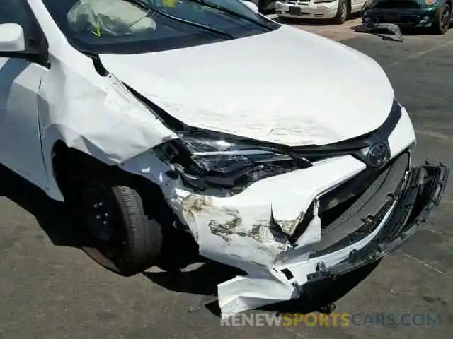 9 Photograph of a damaged car 5YFBURHE7KP906415 TOYOTA COROLLA 2019