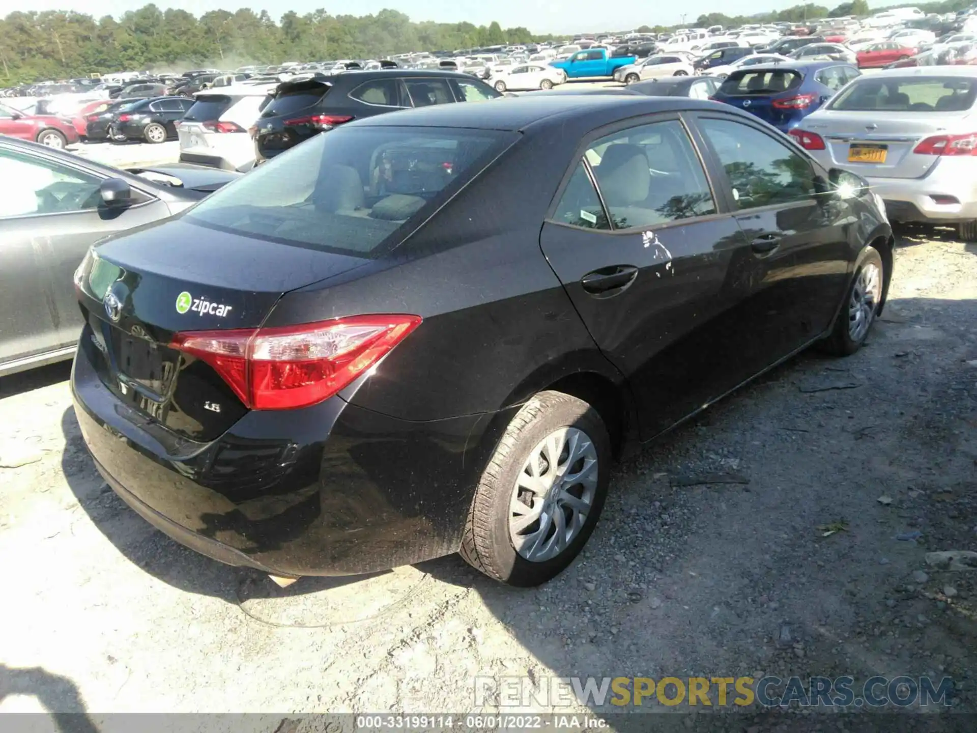 4 Photograph of a damaged car 5YFBURHE7KP906866 TOYOTA COROLLA 2019