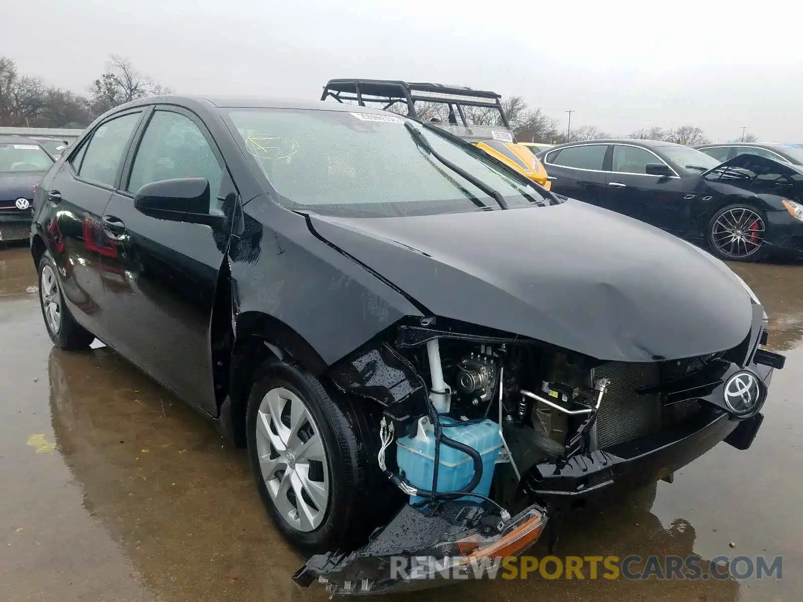 1 Photograph of a damaged car 5YFBURHE7KP906964 TOYOTA COROLLA 2019