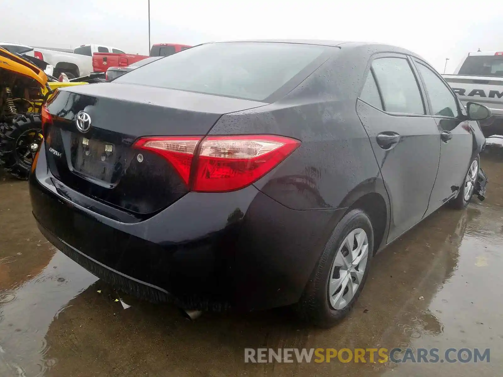 4 Photograph of a damaged car 5YFBURHE7KP906964 TOYOTA COROLLA 2019