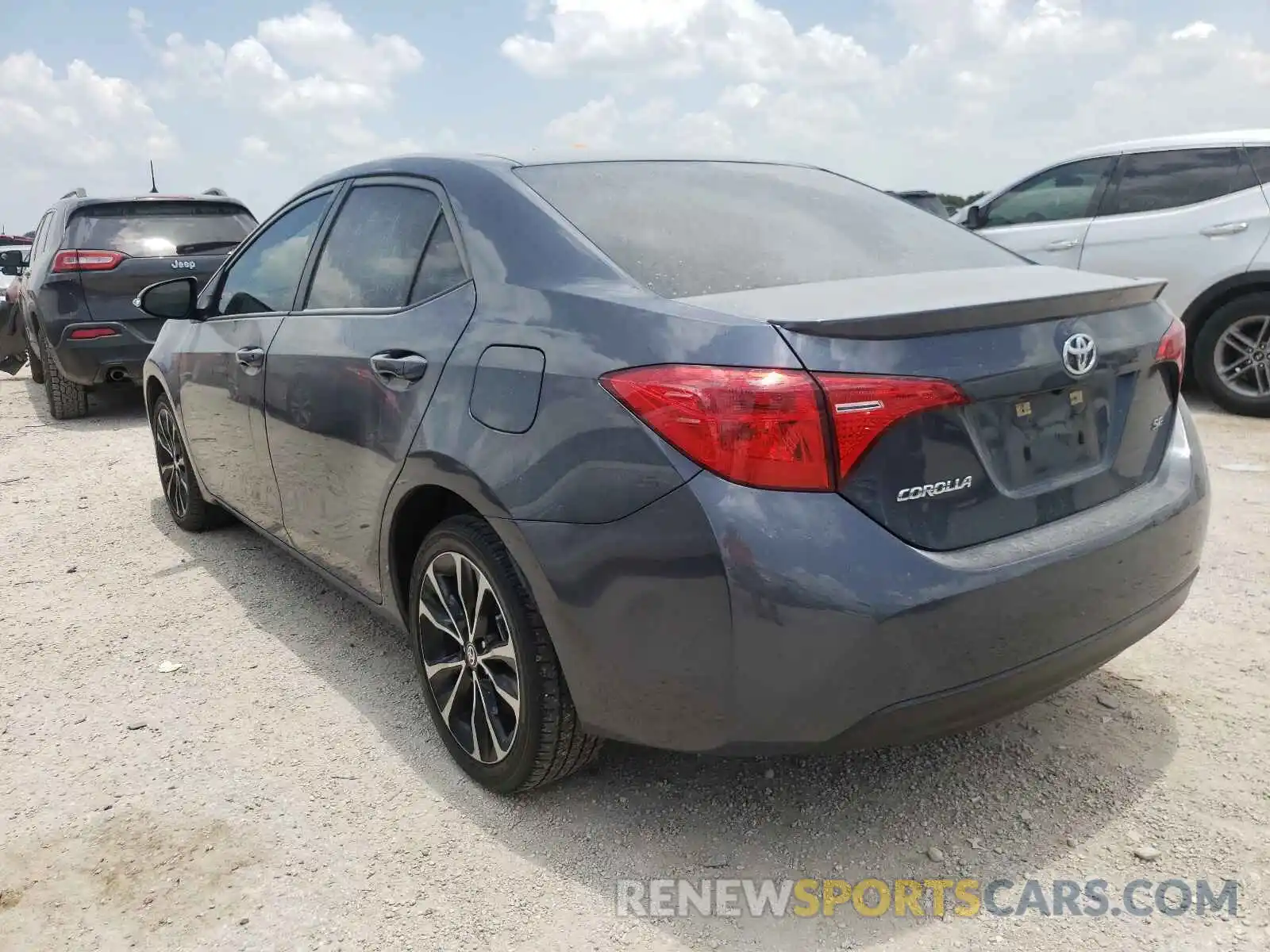 3 Photograph of a damaged car 5YFBURHE7KP907791 TOYOTA COROLLA 2019