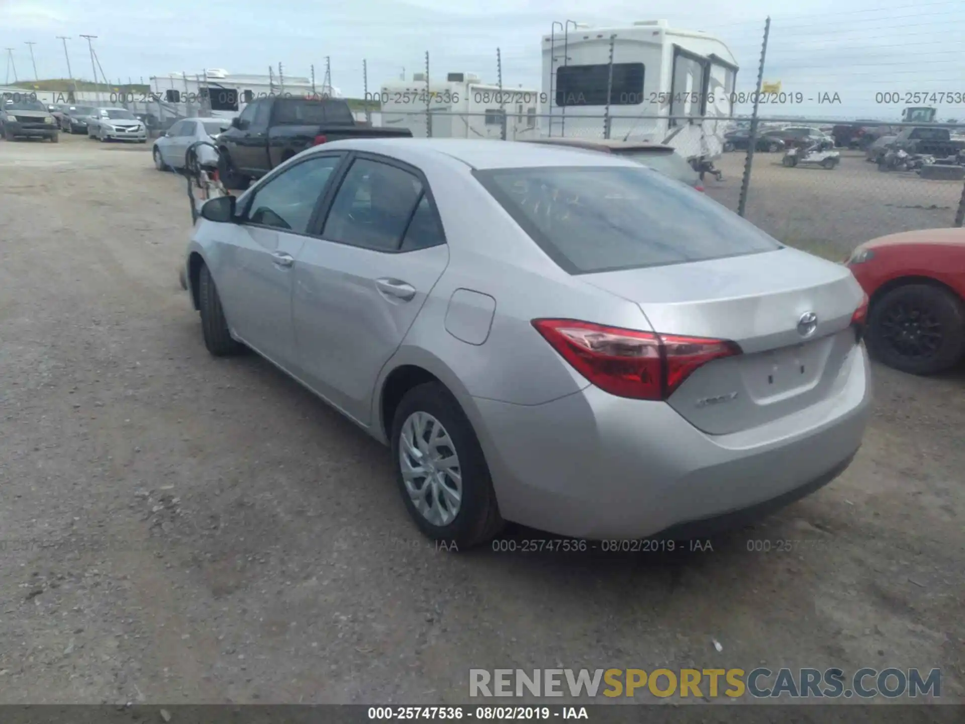 3 Photograph of a damaged car 5YFBURHE7KP908150 TOYOTA COROLLA 2019