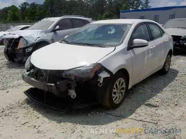 2 Photograph of a damaged car 5YFBURHE7KP908195 TOYOTA COROLLA 2019