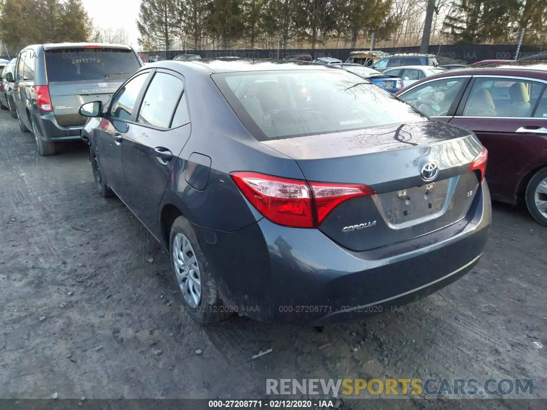 3 Photograph of a damaged car 5YFBURHE7KP908438 TOYOTA COROLLA 2019