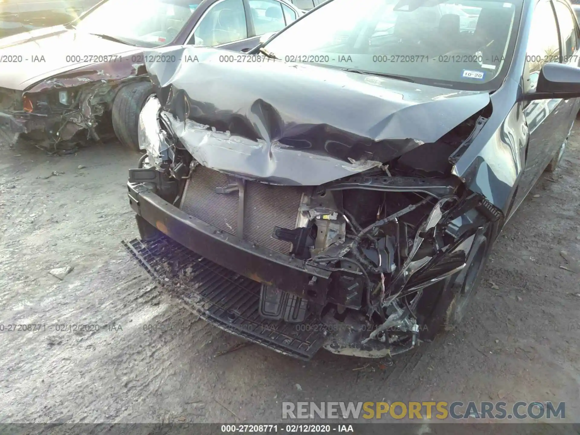 6 Photograph of a damaged car 5YFBURHE7KP908438 TOYOTA COROLLA 2019