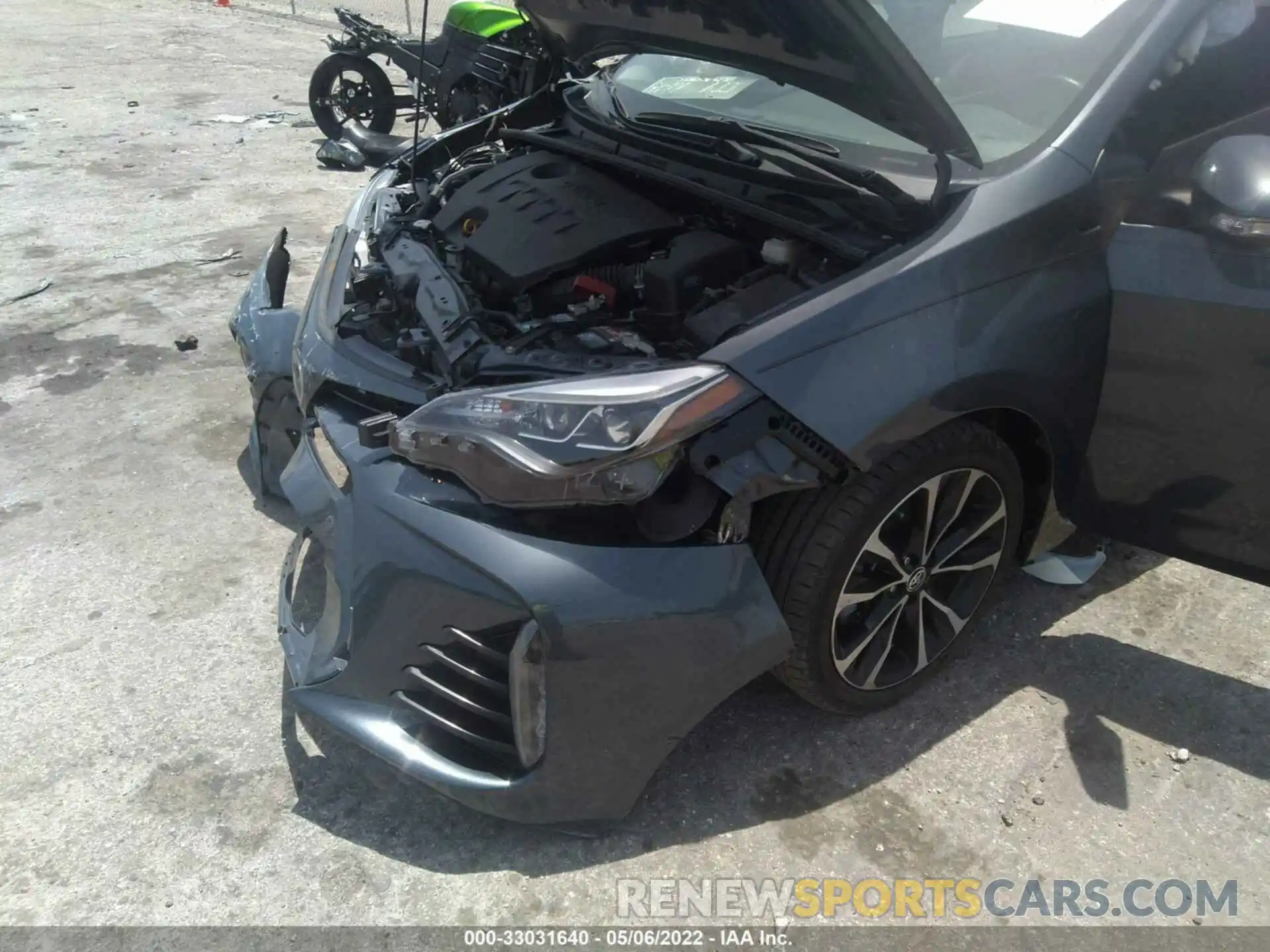 6 Photograph of a damaged car 5YFBURHE7KP908682 TOYOTA COROLLA 2019