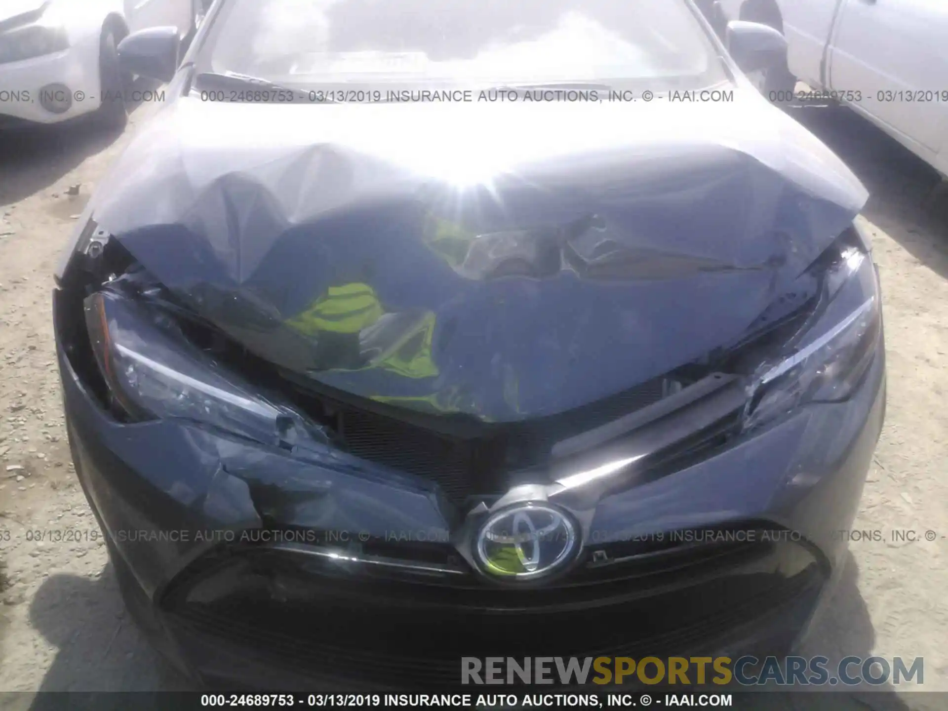 6 Photograph of a damaged car 5YFBURHE7KP909038 TOYOTA COROLLA 2019