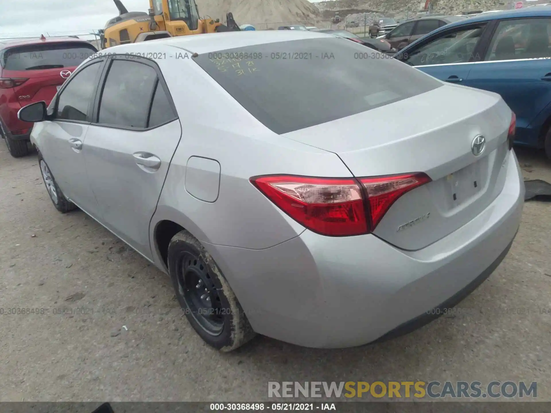 3 Photograph of a damaged car 5YFBURHE7KP909735 TOYOTA COROLLA 2019