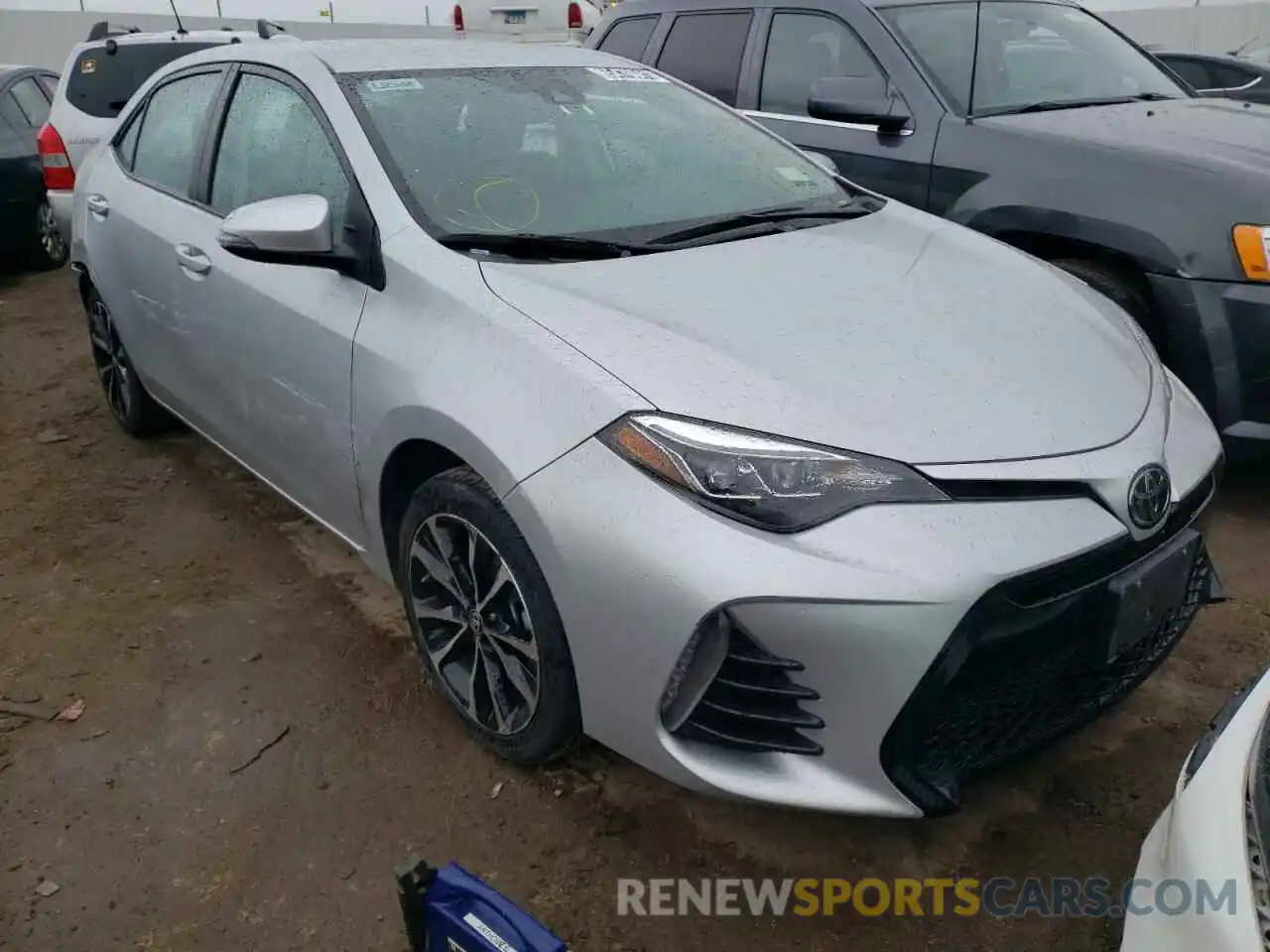 1 Photograph of a damaged car 5YFBURHE7KP910108 TOYOTA COROLLA 2019