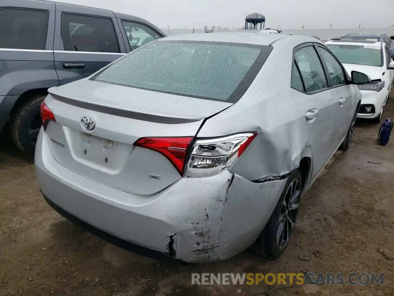 4 Photograph of a damaged car 5YFBURHE7KP910108 TOYOTA COROLLA 2019