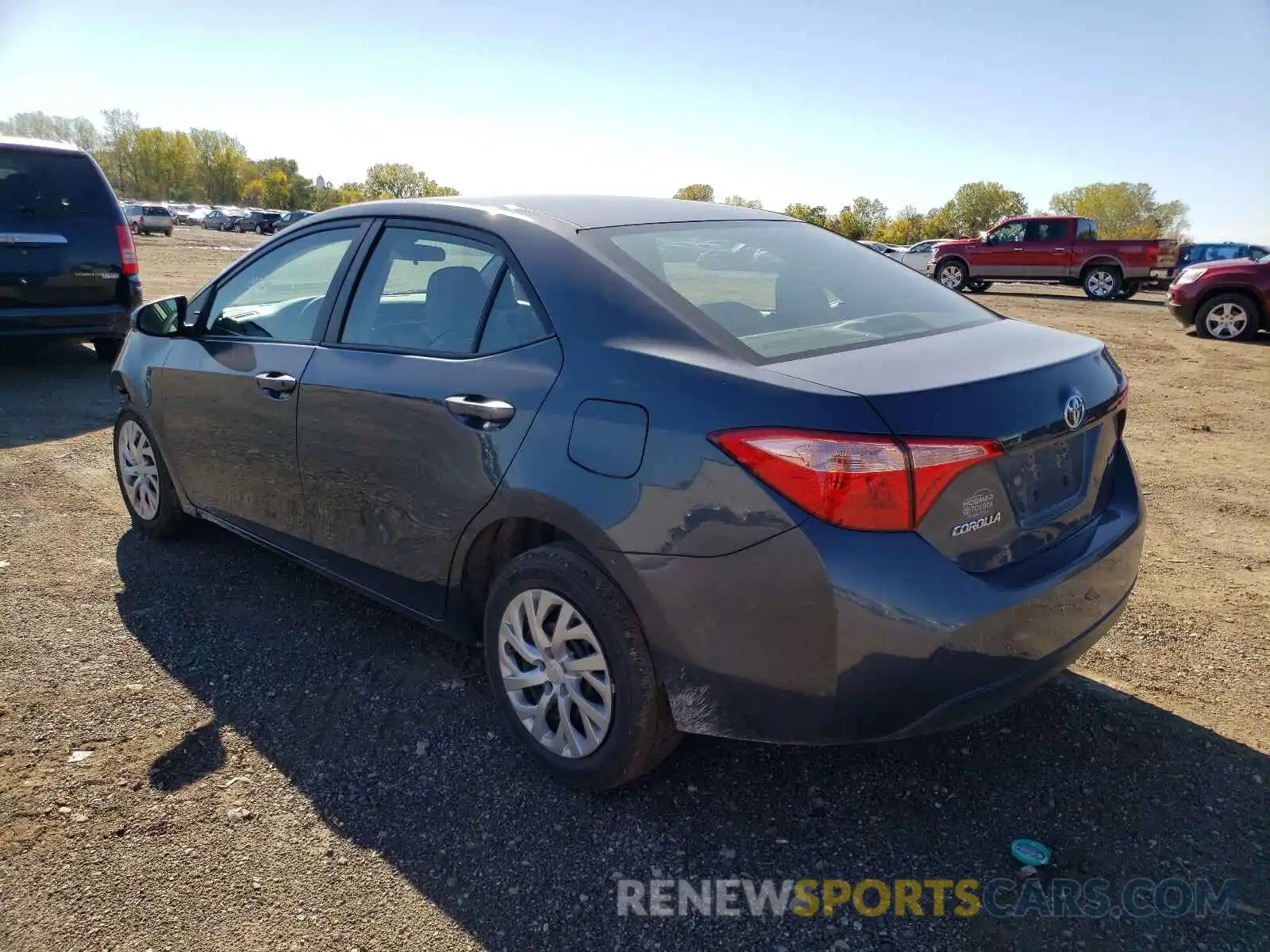 3 Photograph of a damaged car 5YFBURHE7KP910156 TOYOTA COROLLA 2019