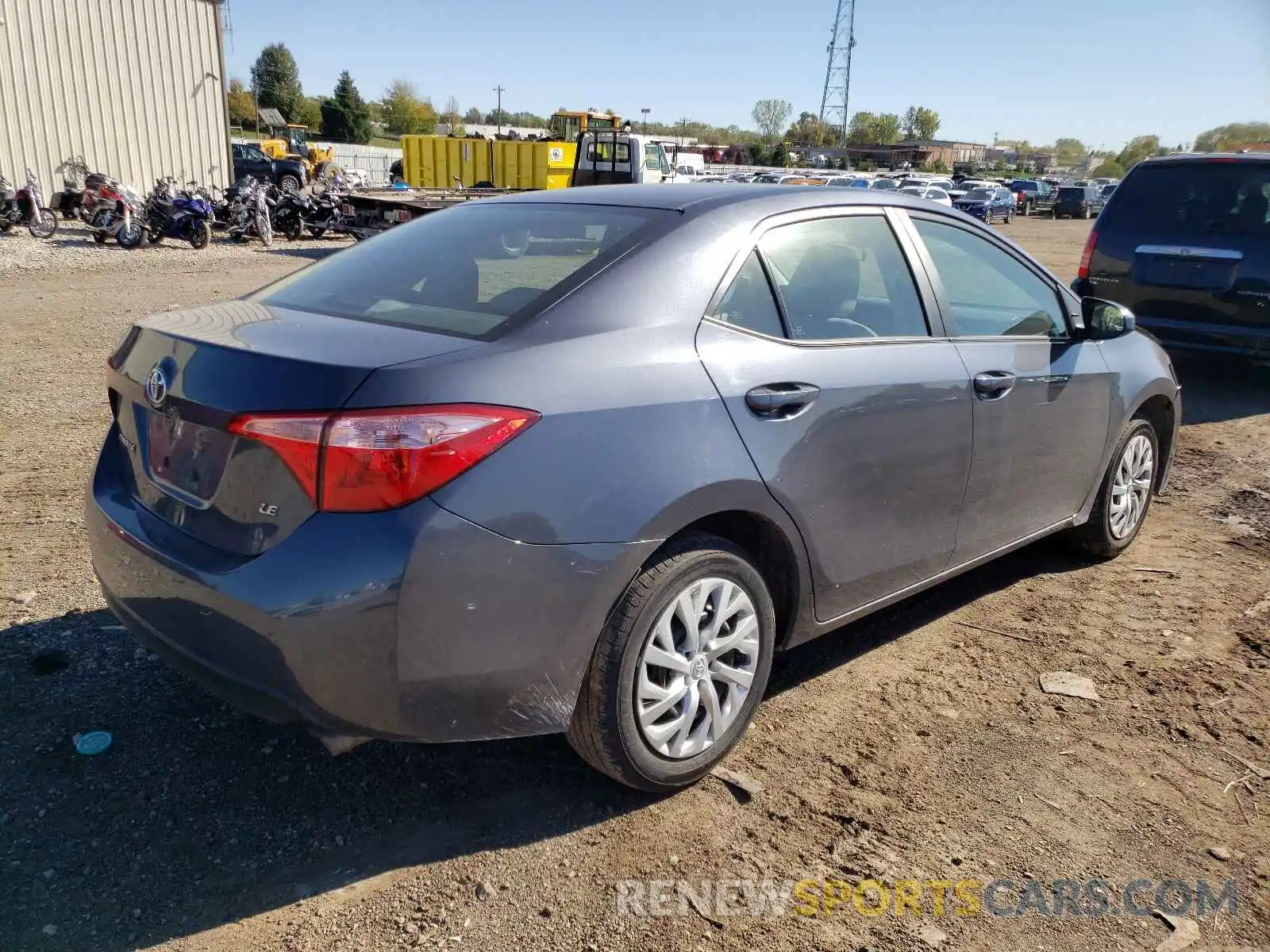 4 Photograph of a damaged car 5YFBURHE7KP910156 TOYOTA COROLLA 2019