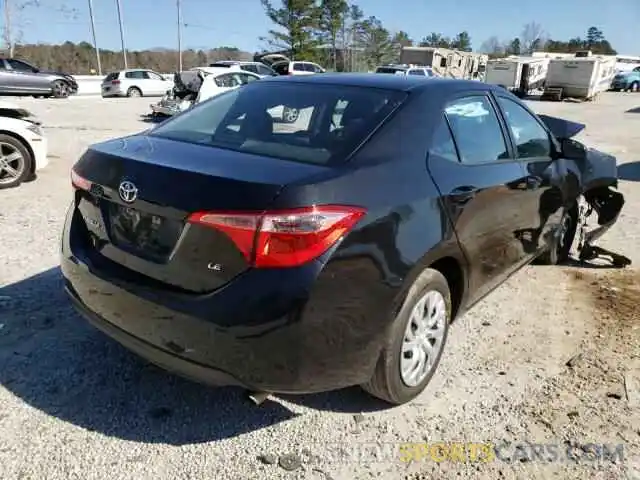 4 Photograph of a damaged car 5YFBURHE7KP910352 TOYOTA COROLLA 2019