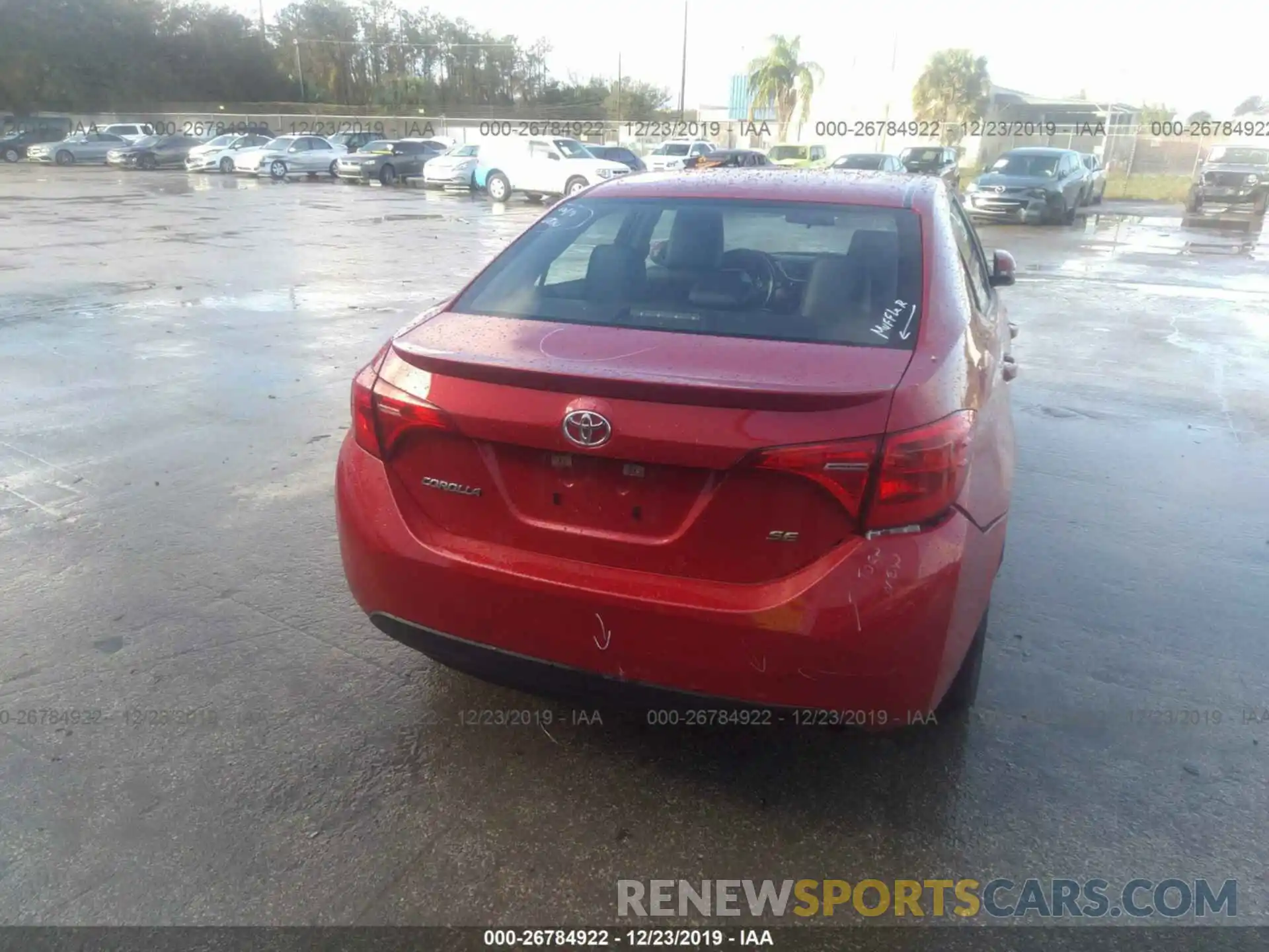 6 Photograph of a damaged car 5YFBURHE7KP910478 TOYOTA COROLLA 2019