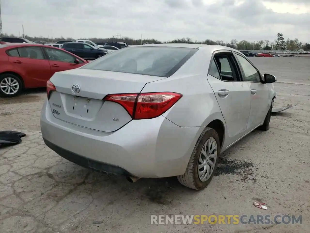 4 Photograph of a damaged car 5YFBURHE7KP911131 TOYOTA COROLLA 2019