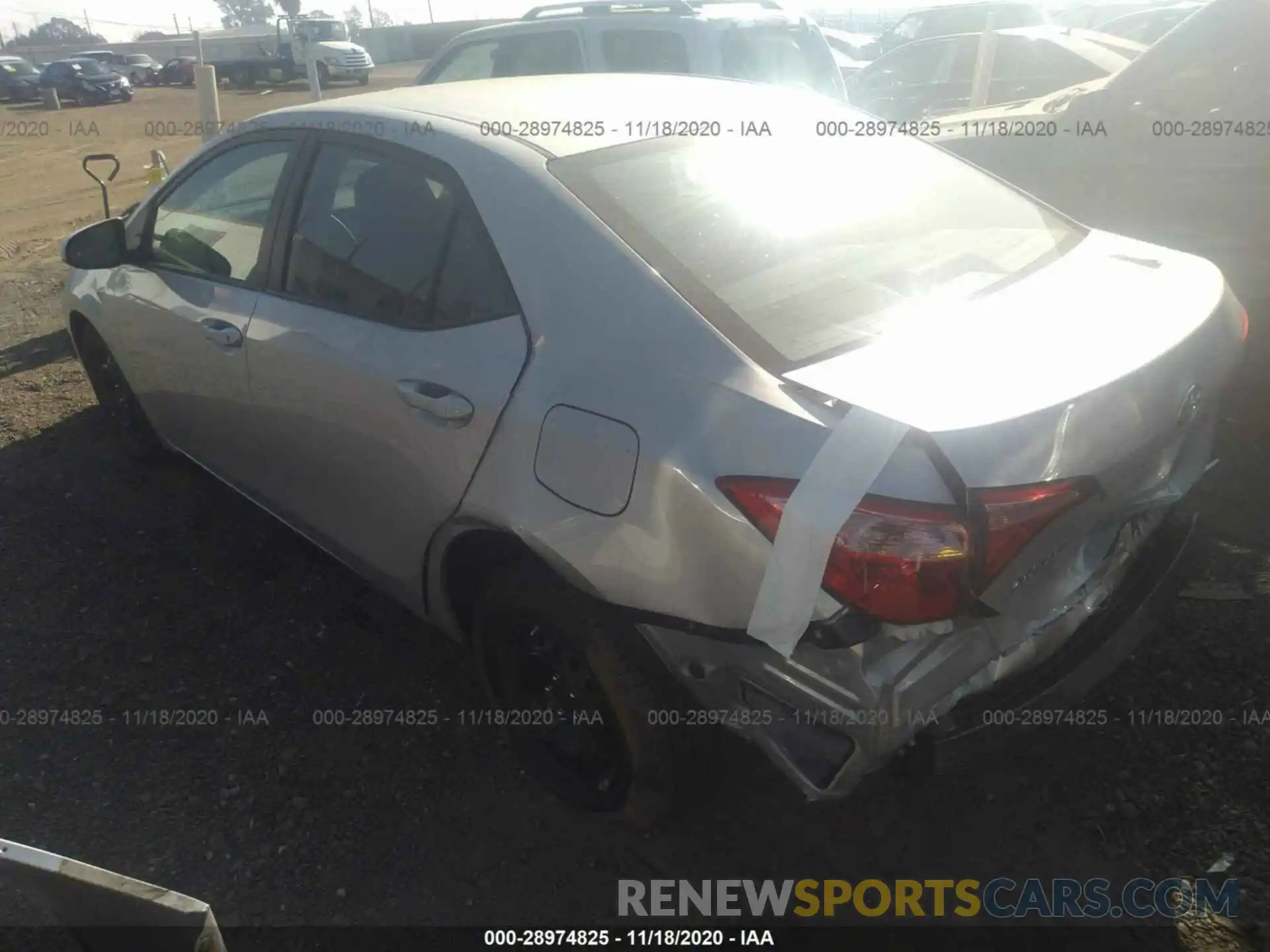 3 Photograph of a damaged car 5YFBURHE7KP911937 TOYOTA COROLLA 2019