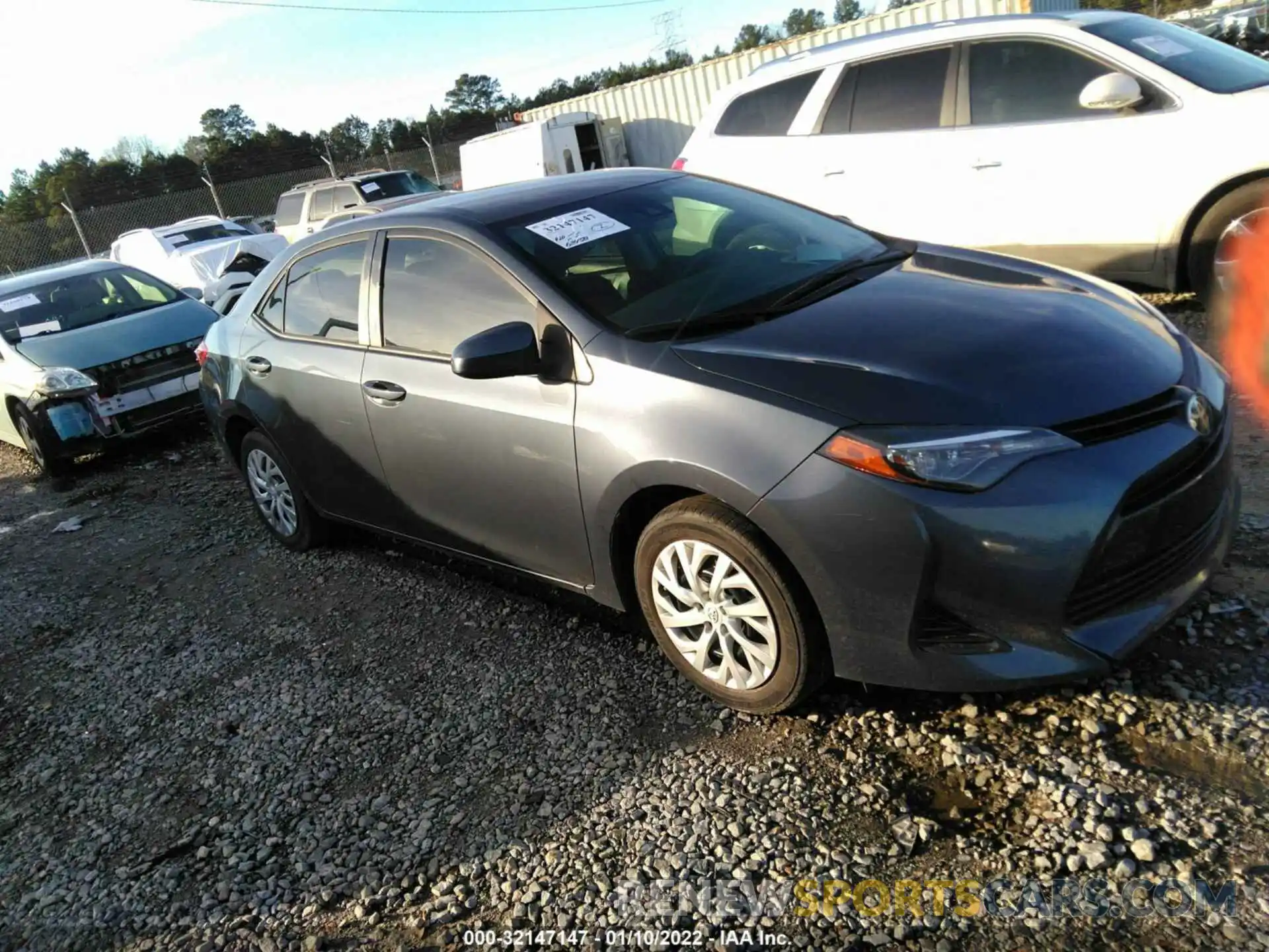 1 Photograph of a damaged car 5YFBURHE7KP912974 TOYOTA COROLLA 2019