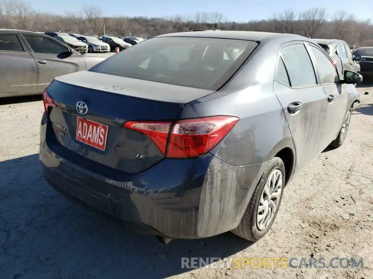 4 Photograph of a damaged car 5YFBURHE7KP913509 TOYOTA COROLLA 2019