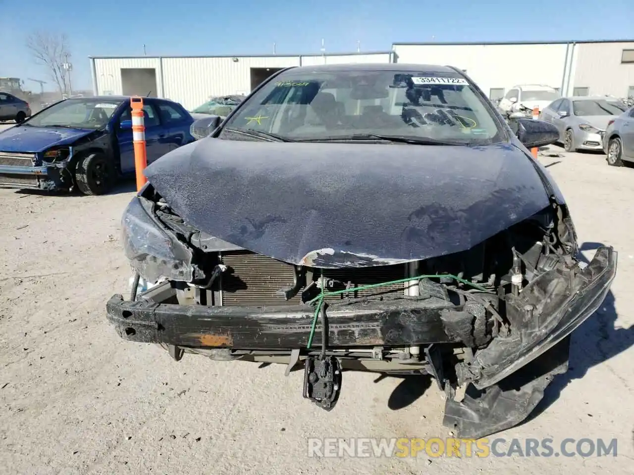 9 Photograph of a damaged car 5YFBURHE7KP913509 TOYOTA COROLLA 2019