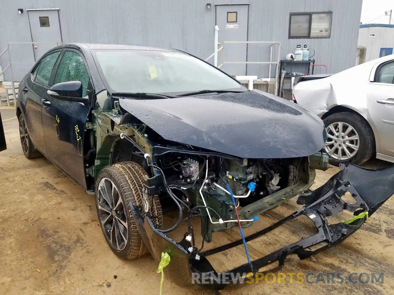 1 Photograph of a damaged car 5YFBURHE7KP913526 TOYOTA COROLLA 2019