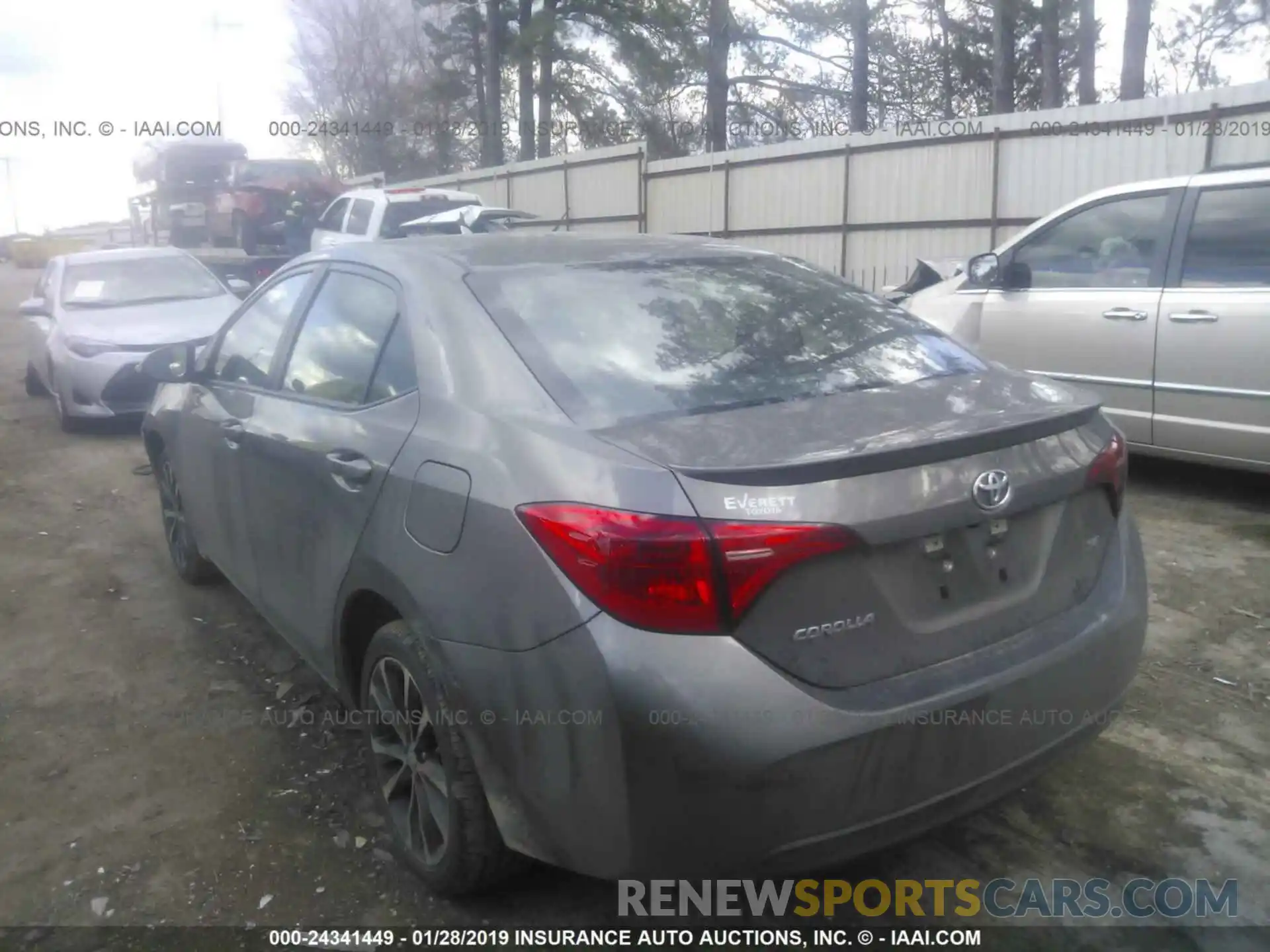 3 Photograph of a damaged car 5YFBURHE7KP913896 TOYOTA COROLLA 2019