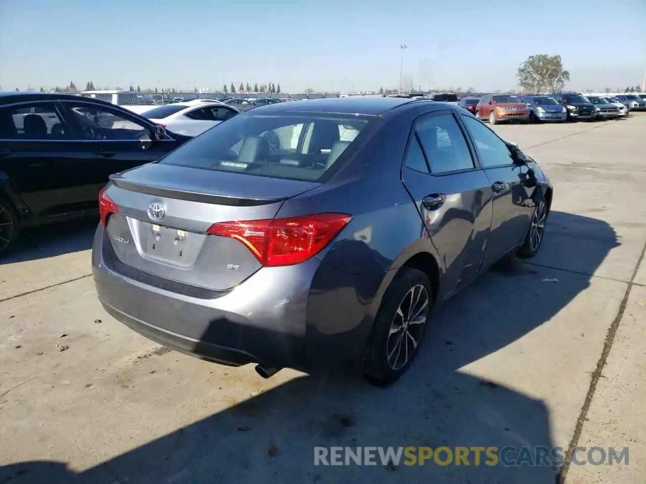 4 Photograph of a damaged car 5YFBURHE7KP914515 TOYOTA COROLLA 2019