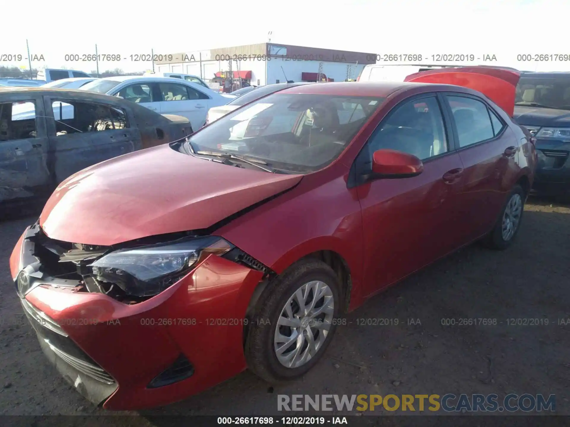 2 Фотография поврежденного автомобиля 5YFBURHE7KP915003 TOYOTA COROLLA 2019