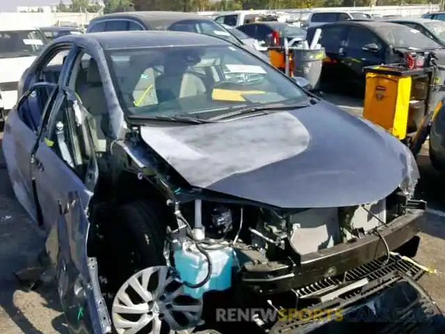 1 Photograph of a damaged car 5YFBURHE7KP916281 TOYOTA COROLLA 2019