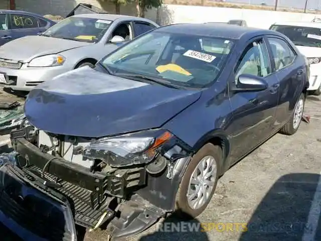 2 Photograph of a damaged car 5YFBURHE7KP916281 TOYOTA COROLLA 2019