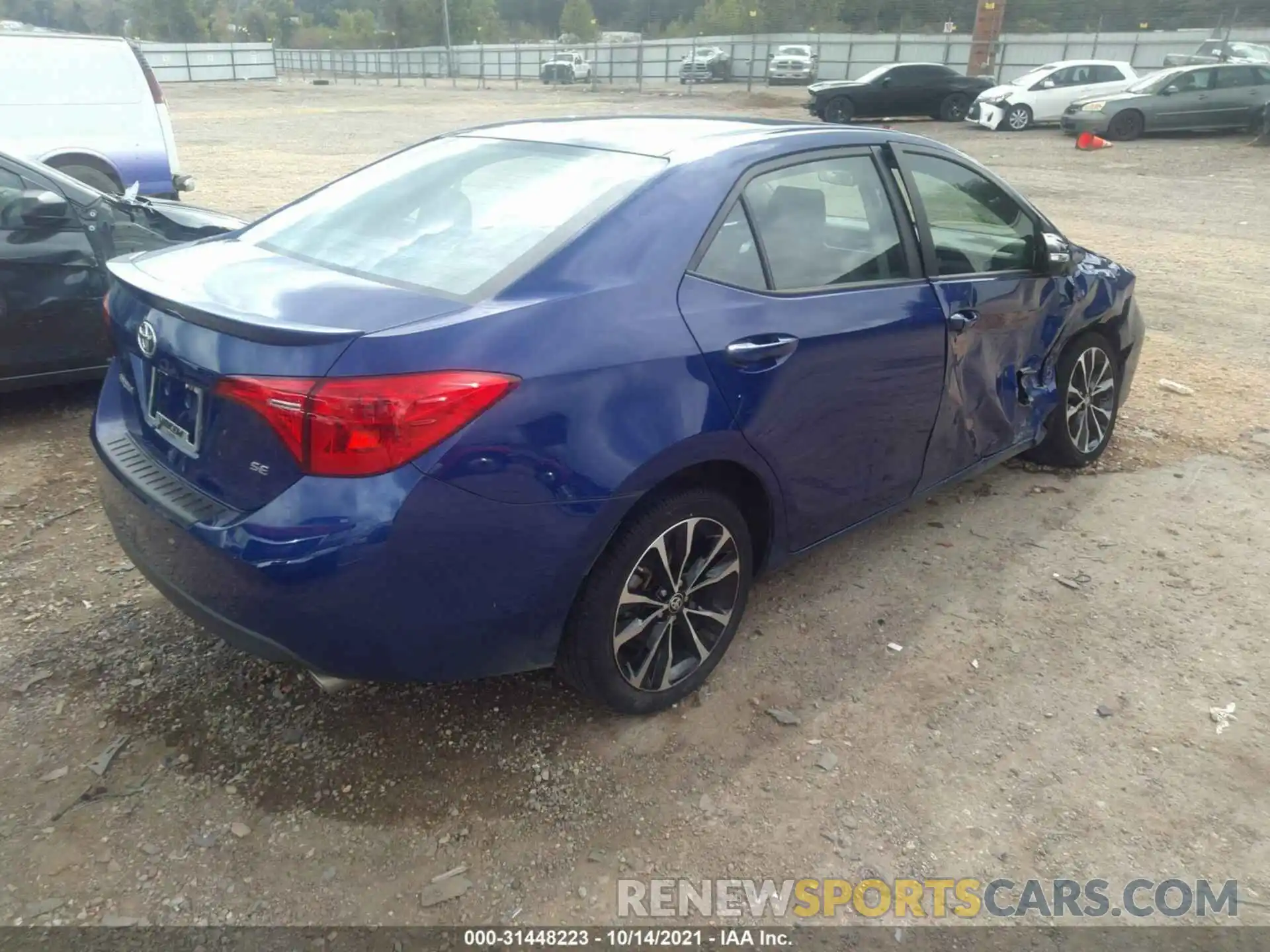 4 Photograph of a damaged car 5YFBURHE7KP916331 TOYOTA COROLLA 2019