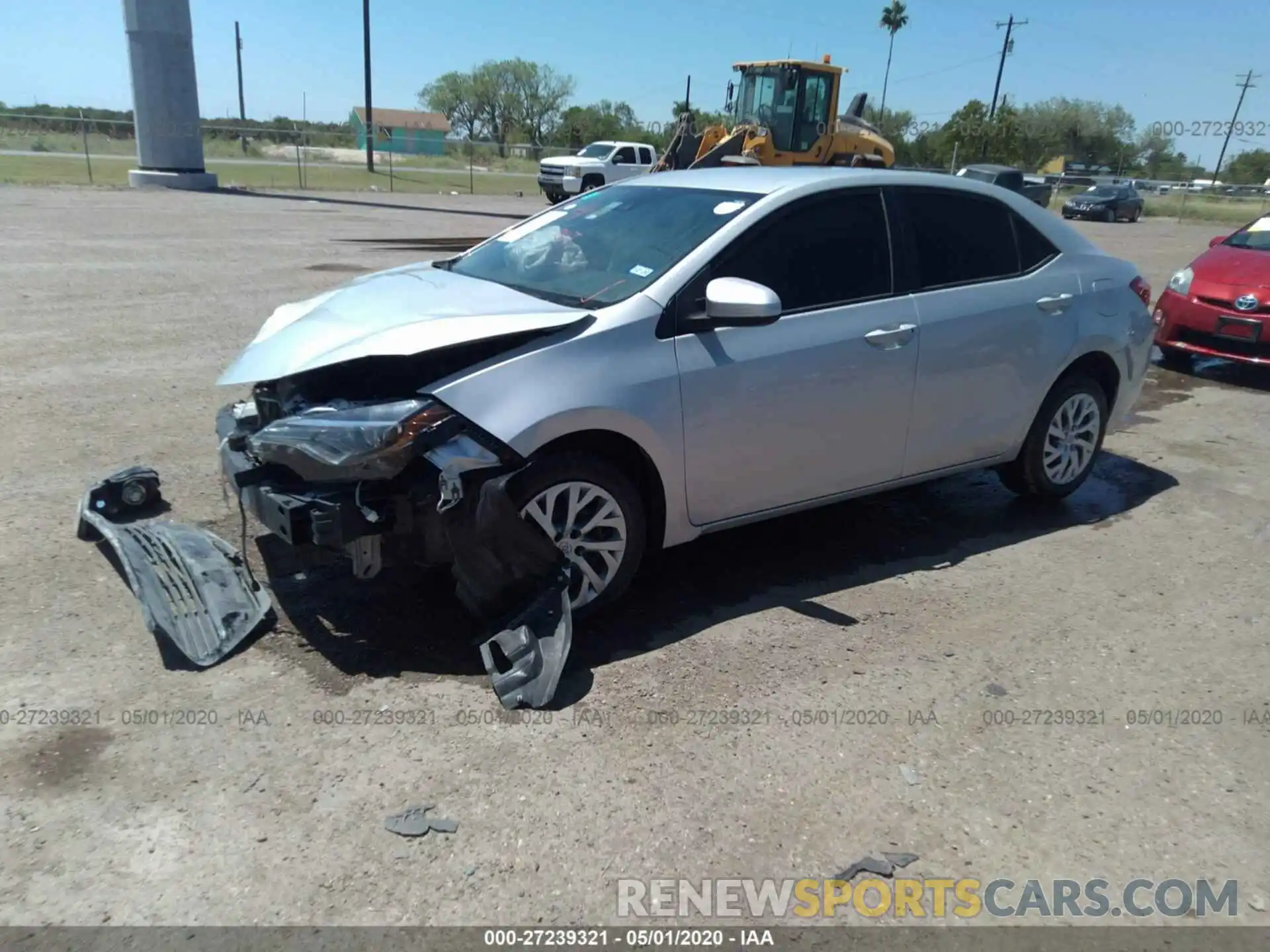 2 Фотография поврежденного автомобиля 5YFBURHE7KP916457 TOYOTA COROLLA 2019