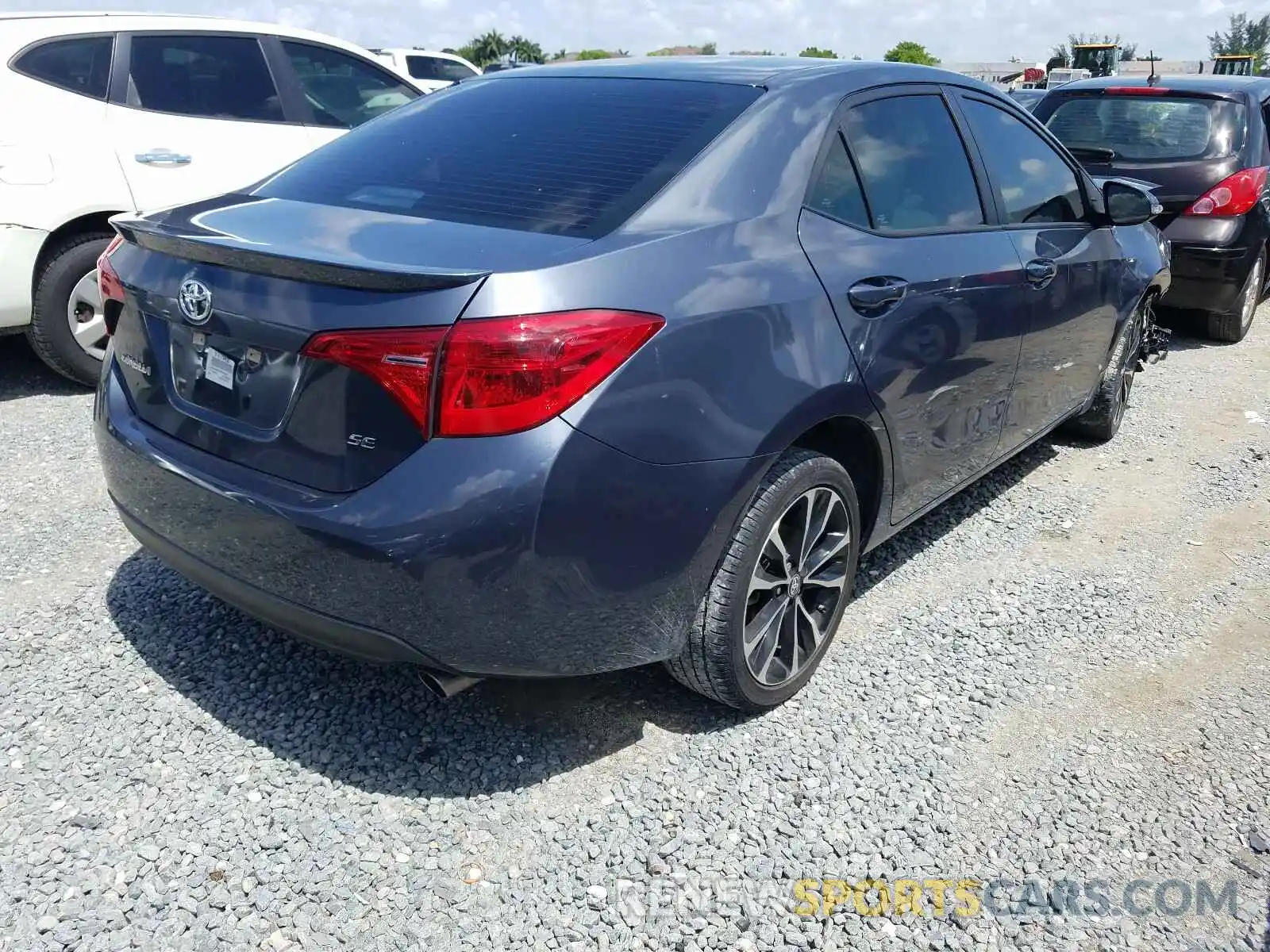 4 Photograph of a damaged car 5YFBURHE7KP916877 TOYOTA COROLLA 2019