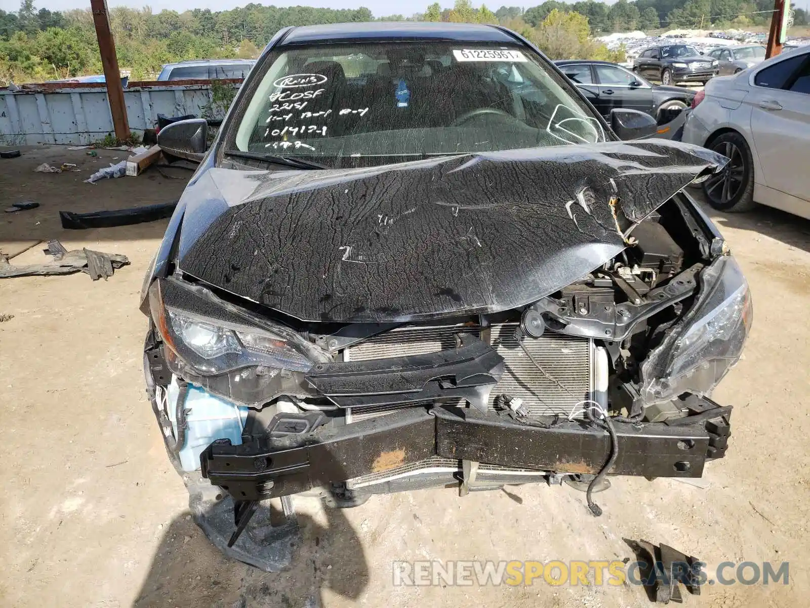 9 Photograph of a damaged car 5YFBURHE7KP917057 TOYOTA COROLLA 2019