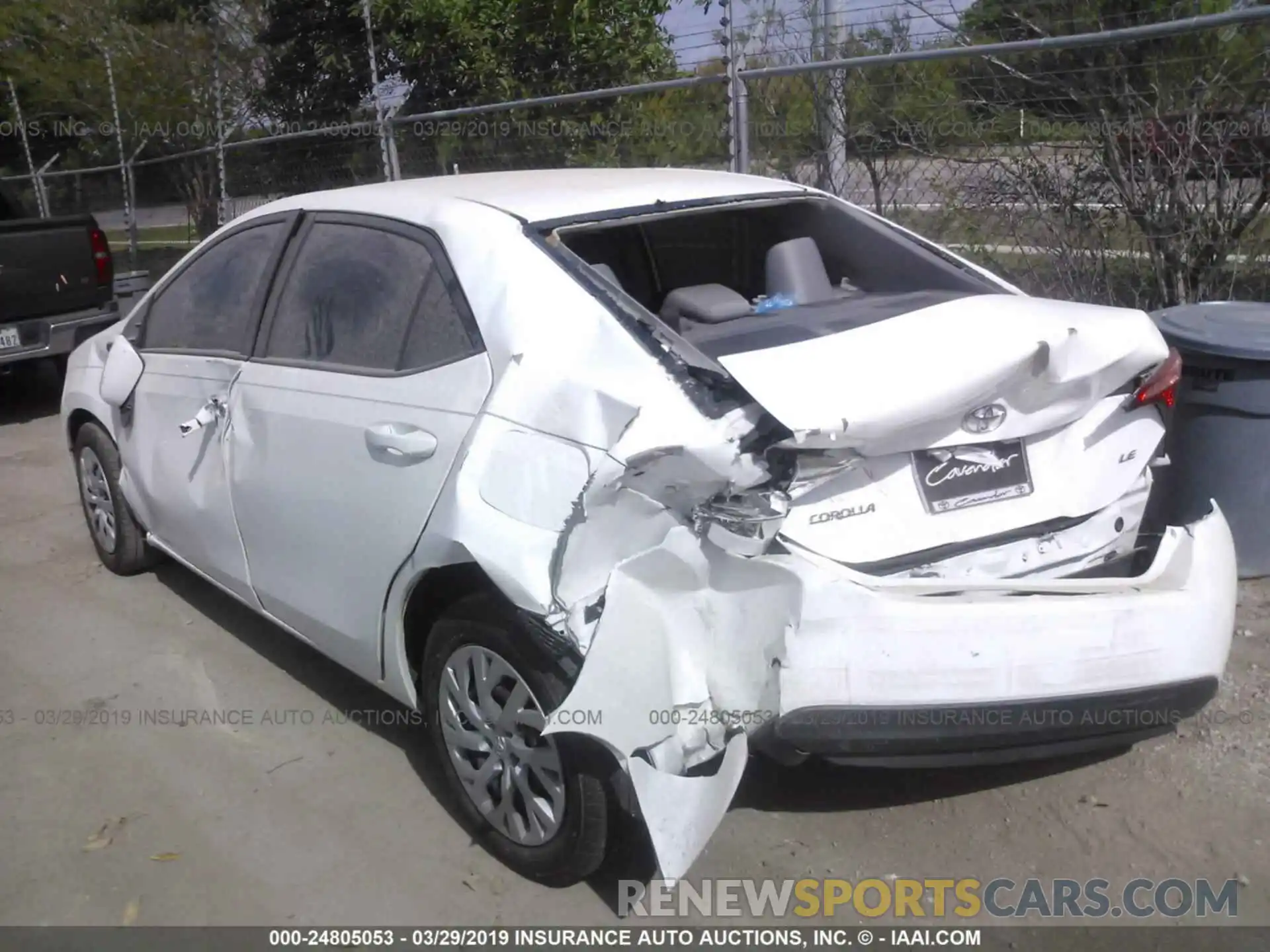 3 Photograph of a damaged car 5YFBURHE7KP917978 TOYOTA COROLLA 2019