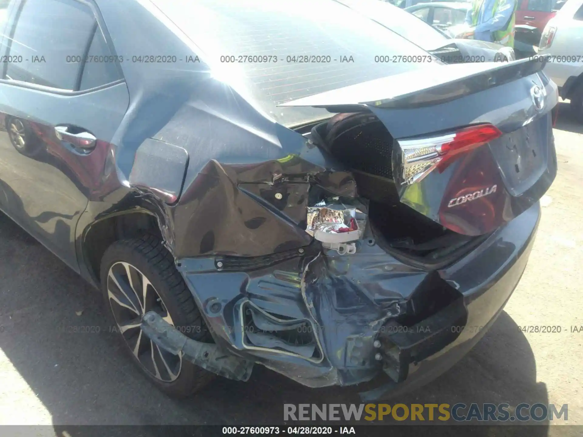 6 Photograph of a damaged car 5YFBURHE7KP918094 TOYOTA COROLLA 2019