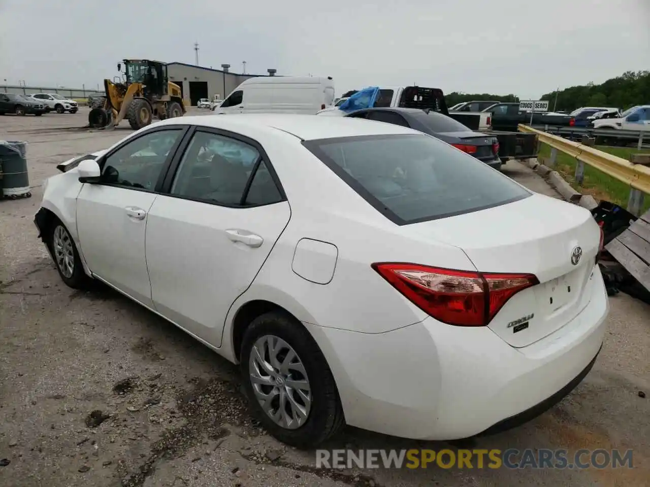 3 Photograph of a damaged car 5YFBURHE7KP918189 TOYOTA COROLLA 2019