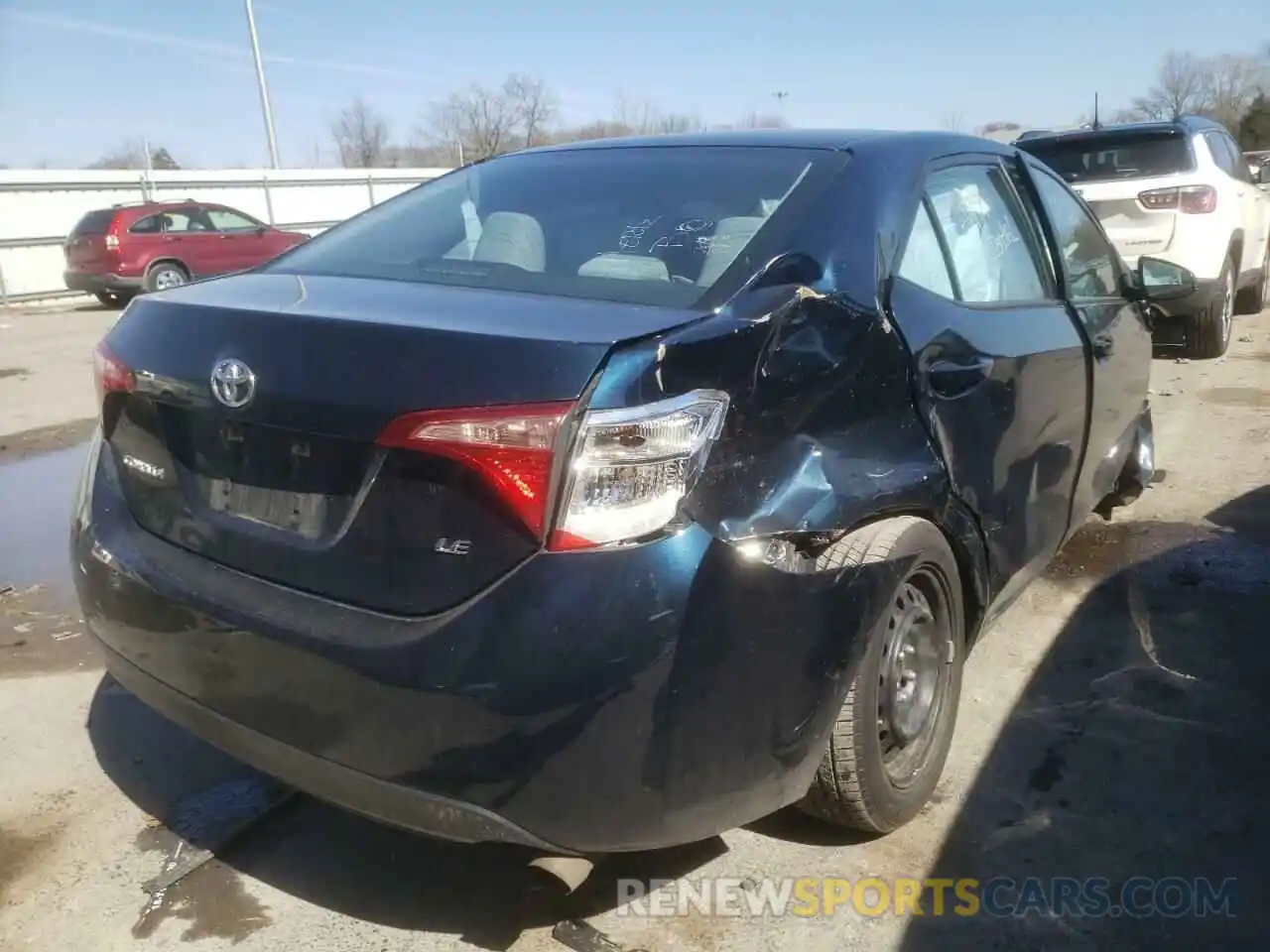 4 Photograph of a damaged car 5YFBURHE7KP919097 TOYOTA COROLLA 2019