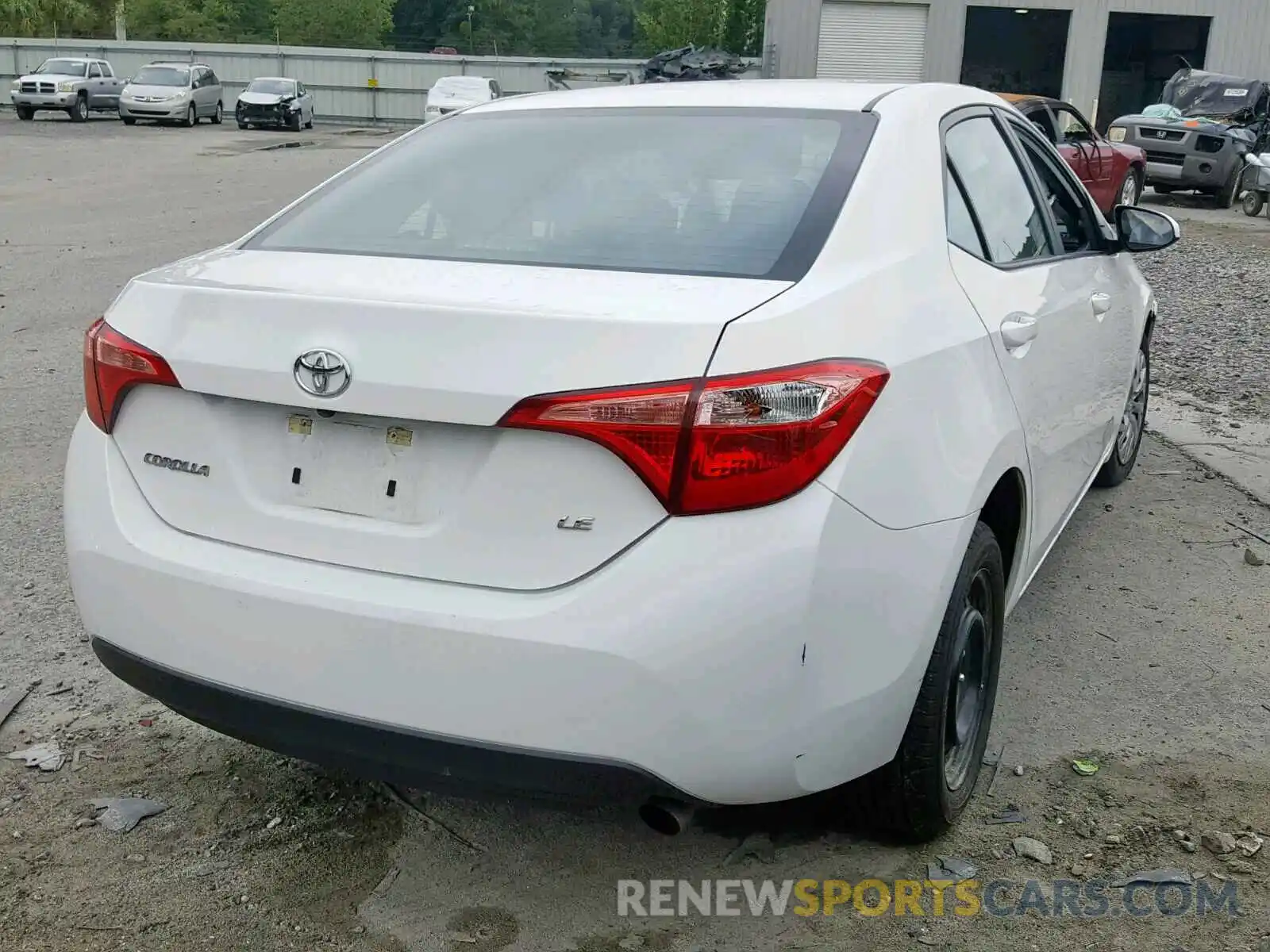 4 Photograph of a damaged car 5YFBURHE7KP919133 TOYOTA COROLLA 2019