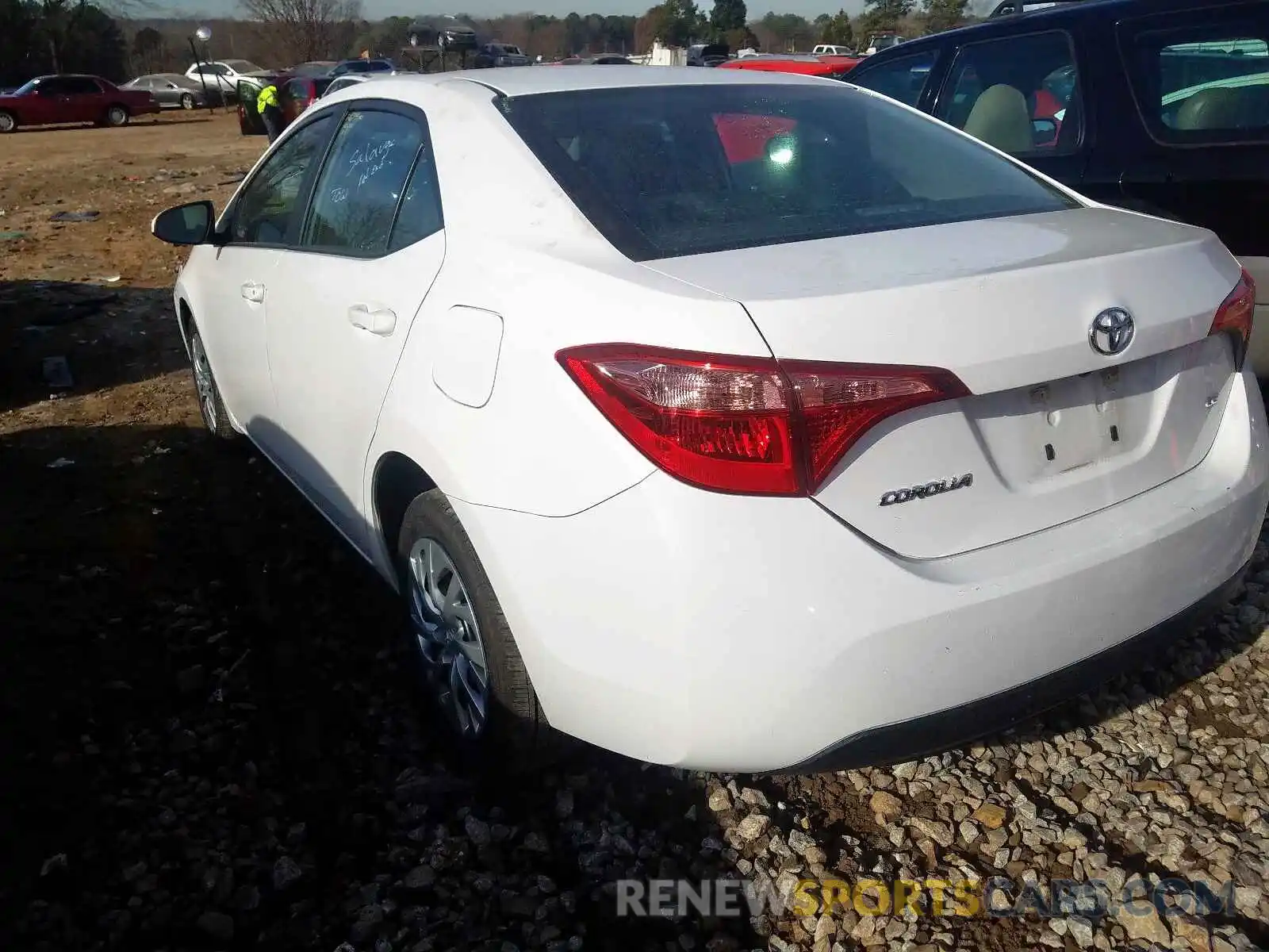 3 Photograph of a damaged car 5YFBURHE7KP919312 TOYOTA COROLLA 2019