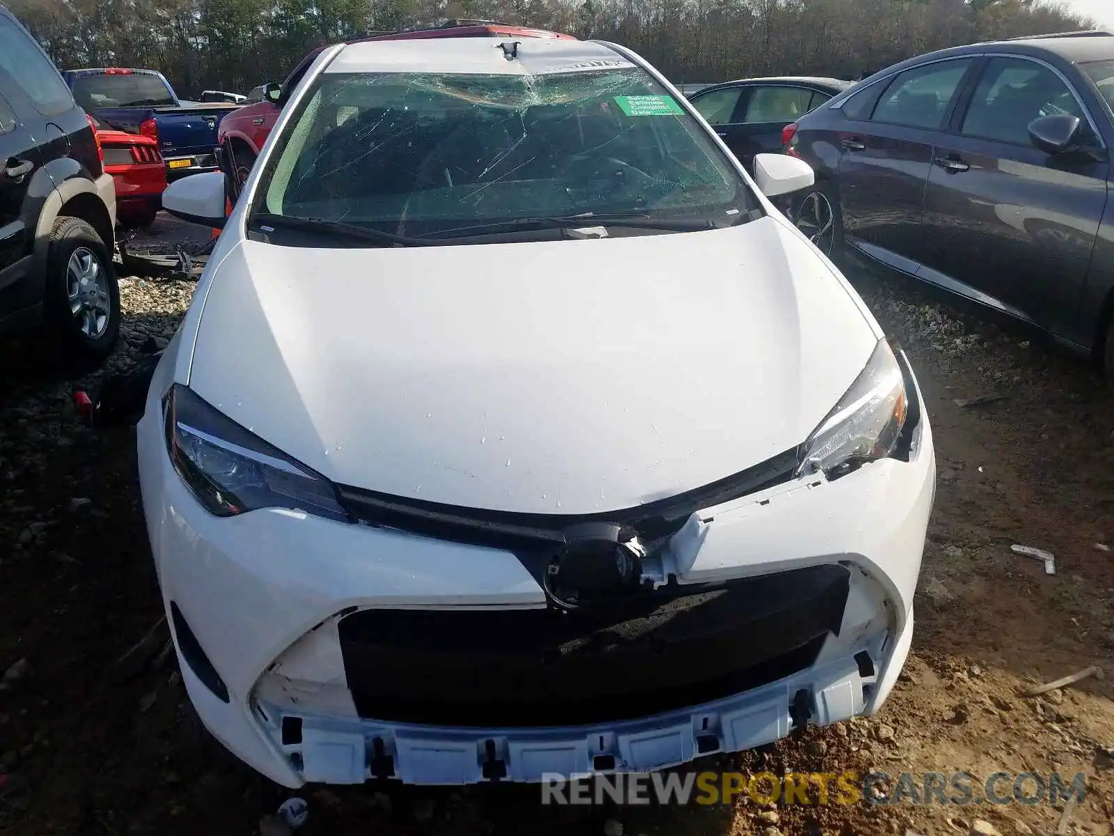 9 Photograph of a damaged car 5YFBURHE7KP919312 TOYOTA COROLLA 2019