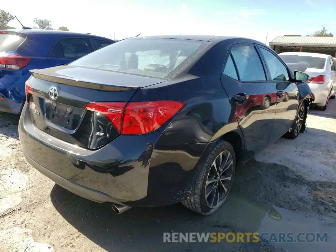 4 Photograph of a damaged car 5YFBURHE7KP919553 TOYOTA COROLLA 2019