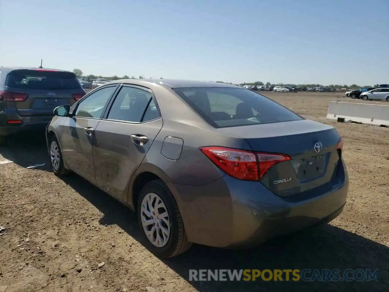 3 Photograph of a damaged car 5YFBURHE7KP919715 TOYOTA COROLLA 2019