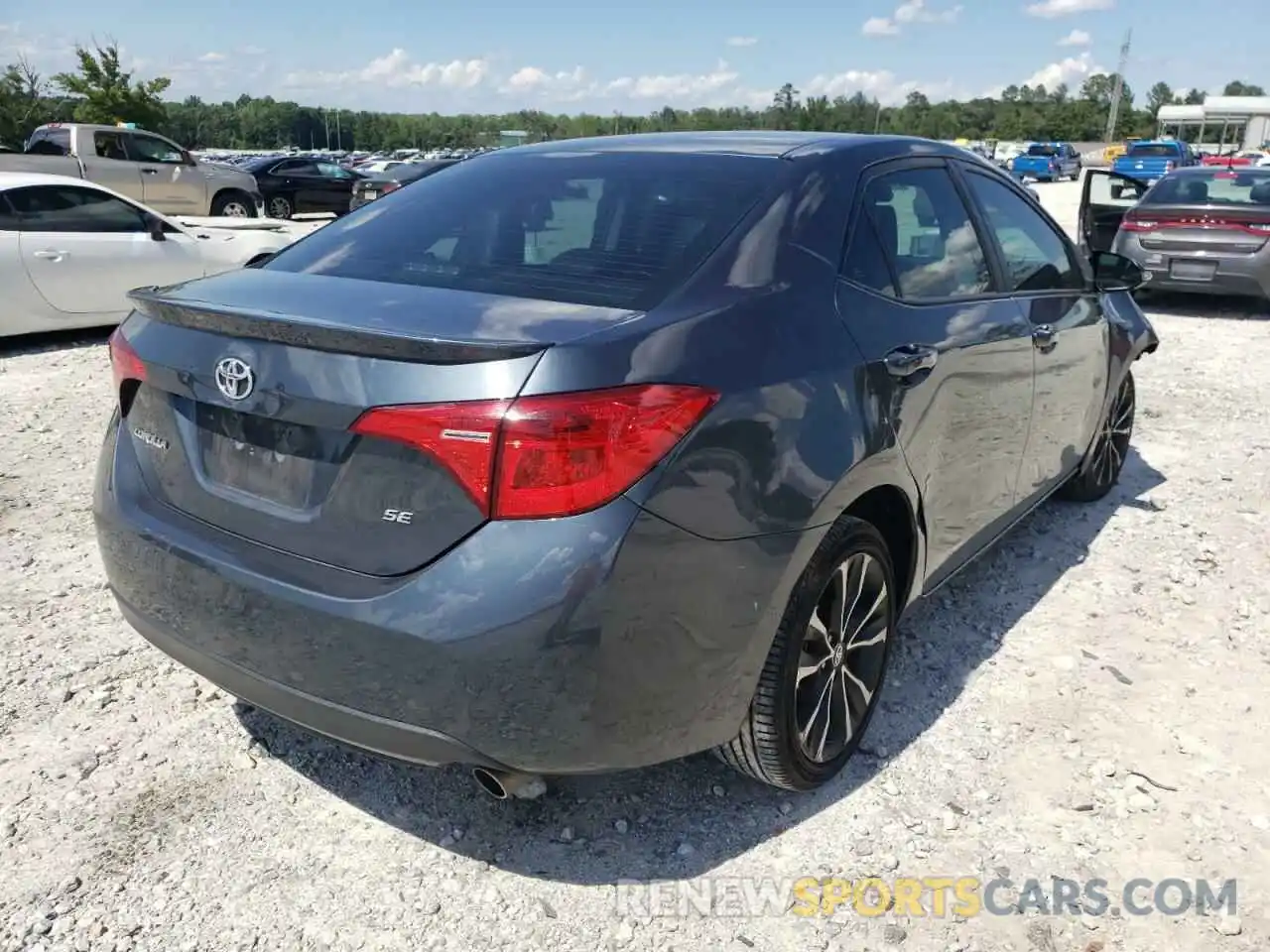 4 Photograph of a damaged car 5YFBURHE7KP919908 TOYOTA COROLLA 2019