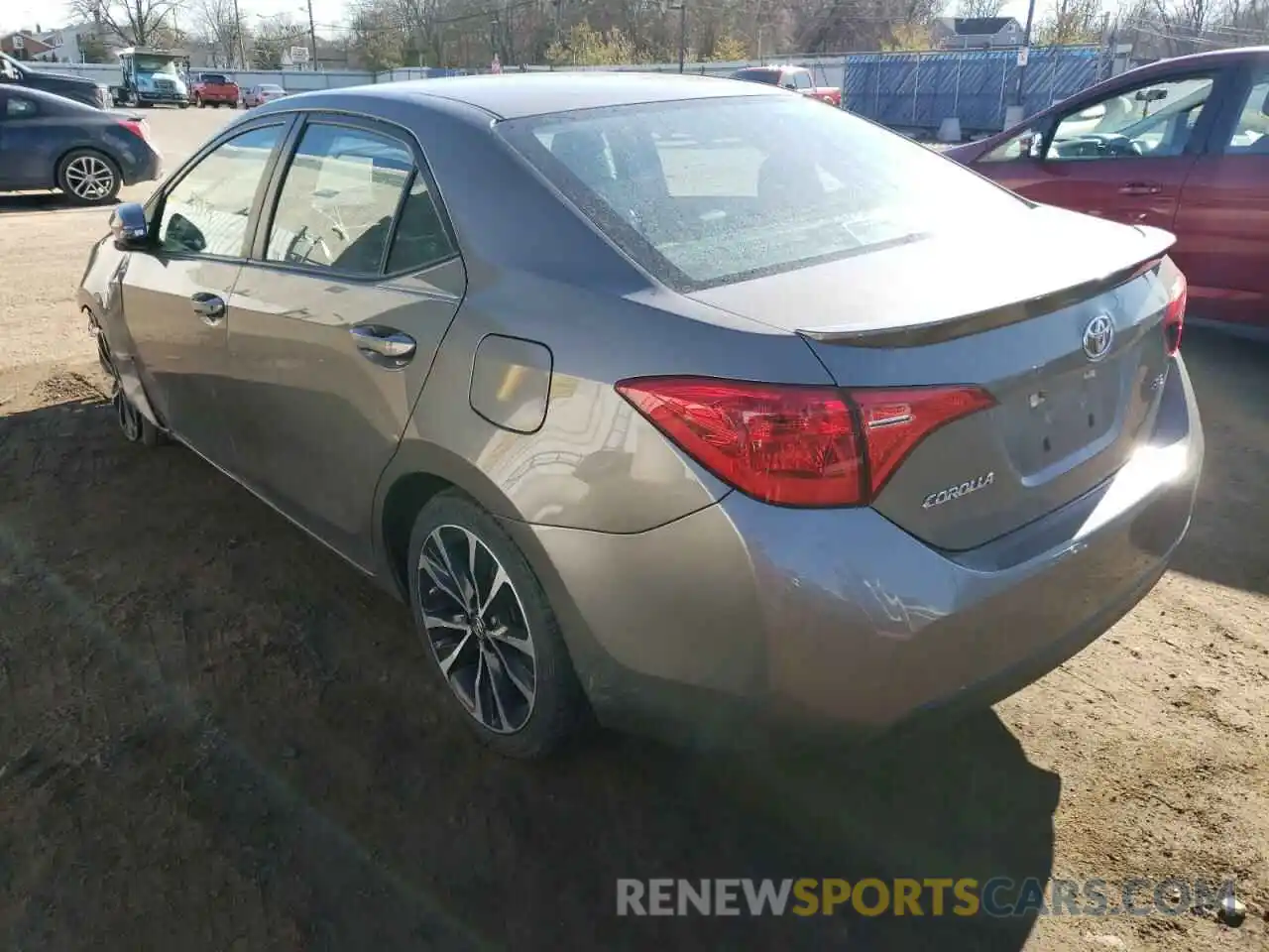 3 Photograph of a damaged car 5YFBURHE7KP919911 TOYOTA COROLLA 2019