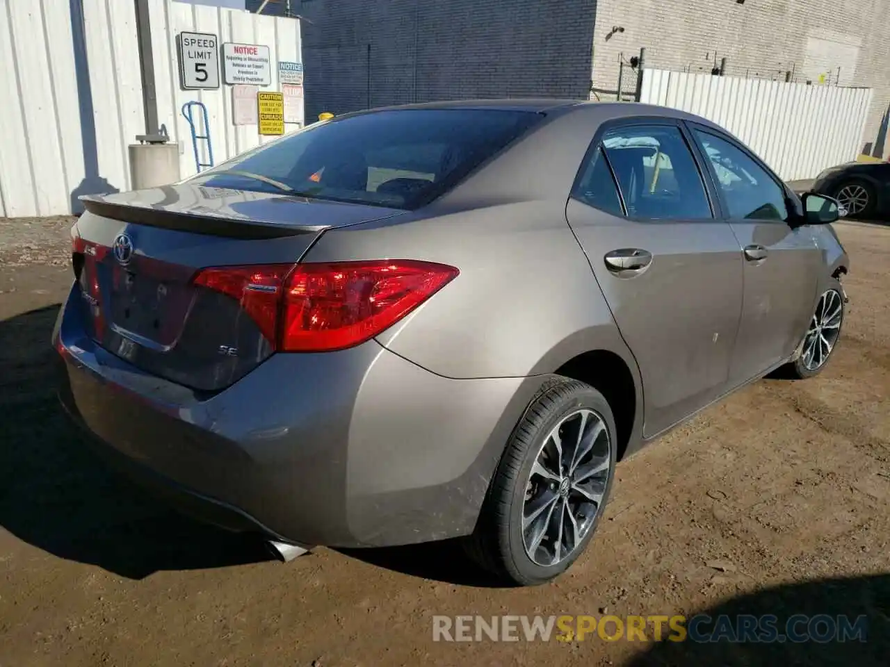 4 Photograph of a damaged car 5YFBURHE7KP919911 TOYOTA COROLLA 2019