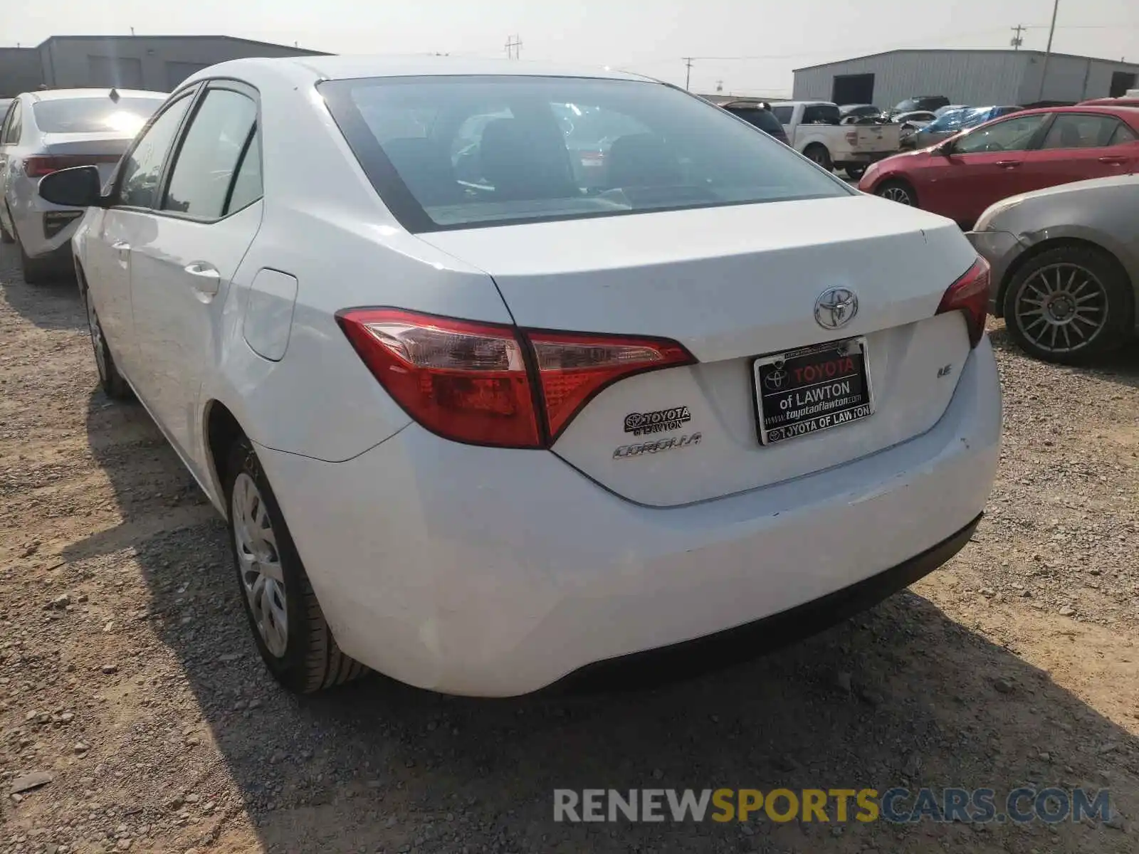 3 Photograph of a damaged car 5YFBURHE7KP920301 TOYOTA COROLLA 2019