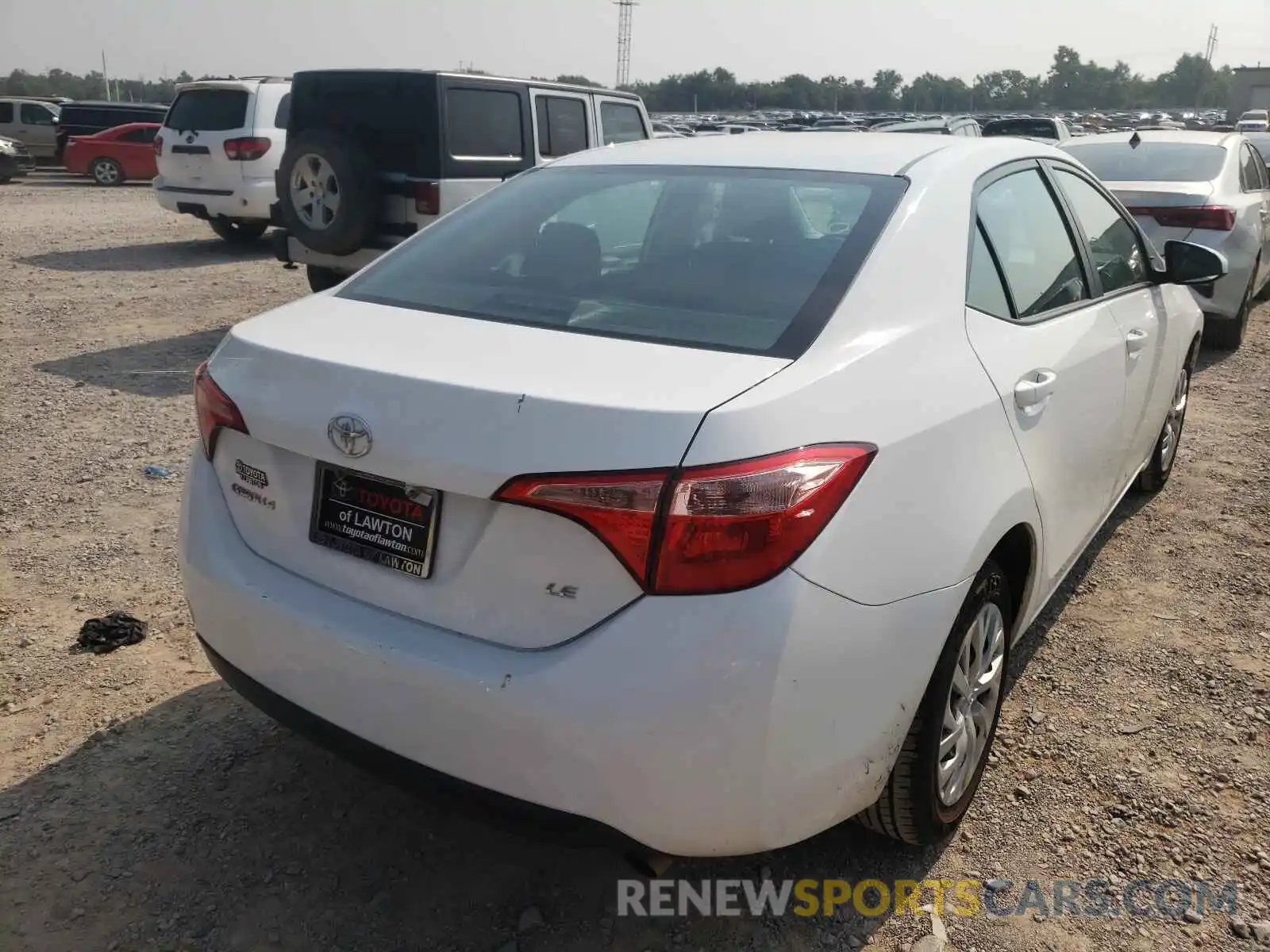 4 Photograph of a damaged car 5YFBURHE7KP920301 TOYOTA COROLLA 2019