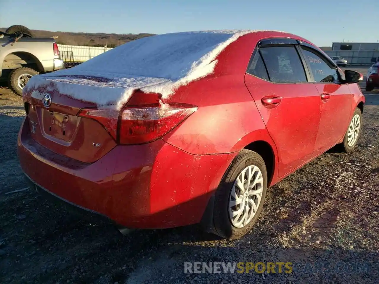 4 Photograph of a damaged car 5YFBURHE7KP920475 TOYOTA COROLLA 2019