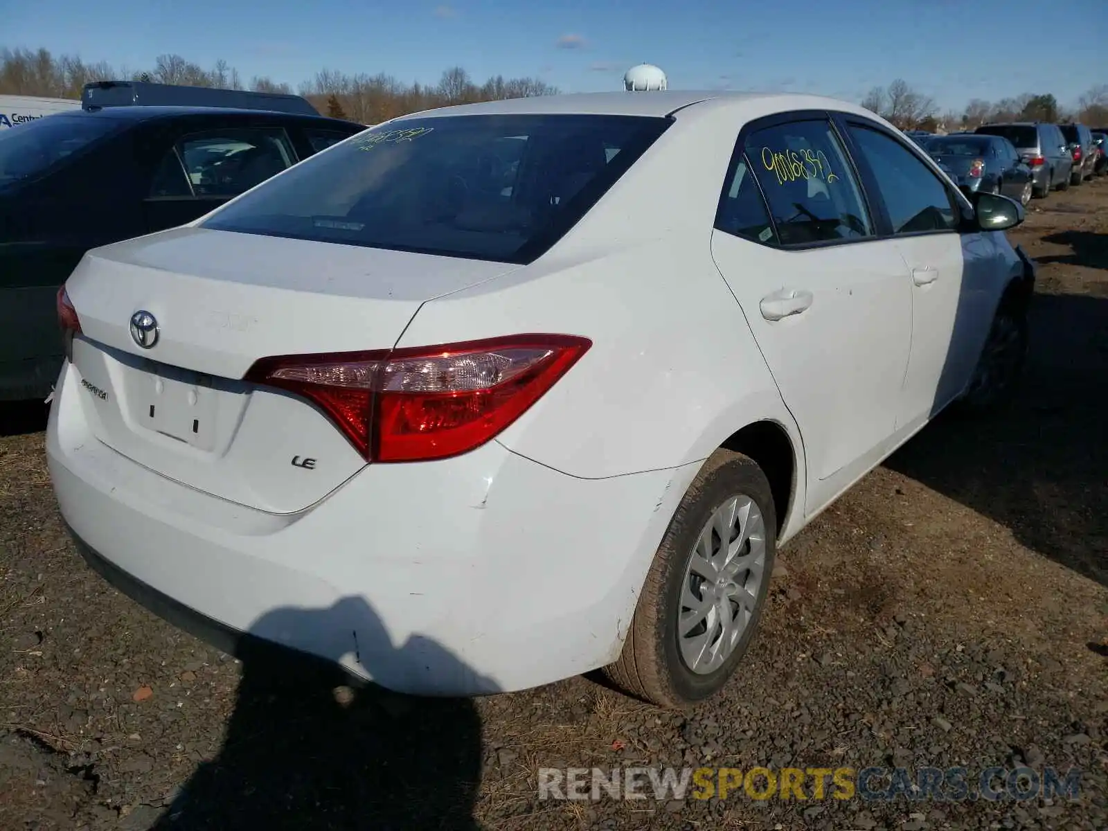 4 Photograph of a damaged car 5YFBURHE7KP922646 TOYOTA COROLLA 2019