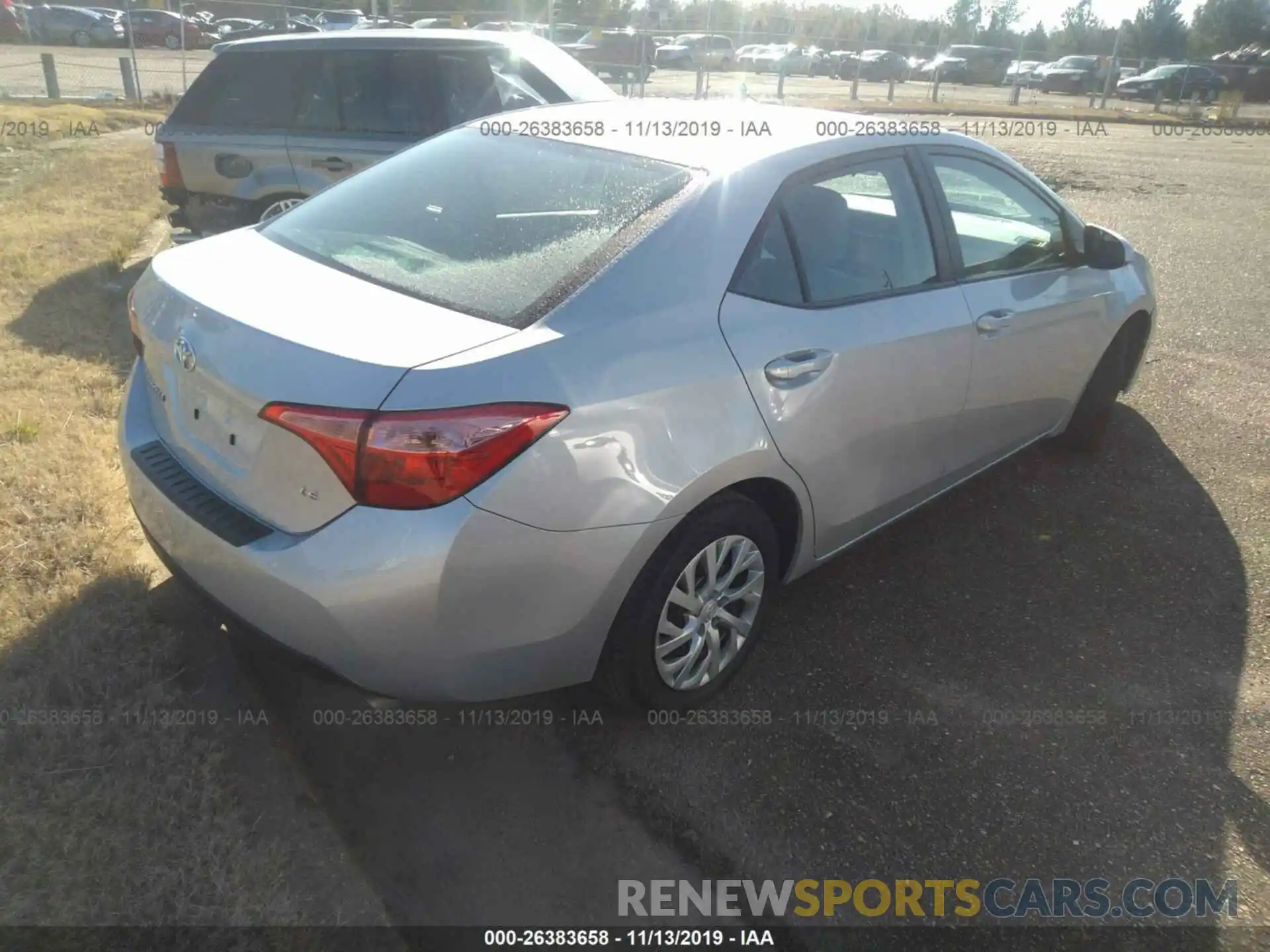 4 Photograph of a damaged car 5YFBURHE7KP923859 TOYOTA COROLLA 2019